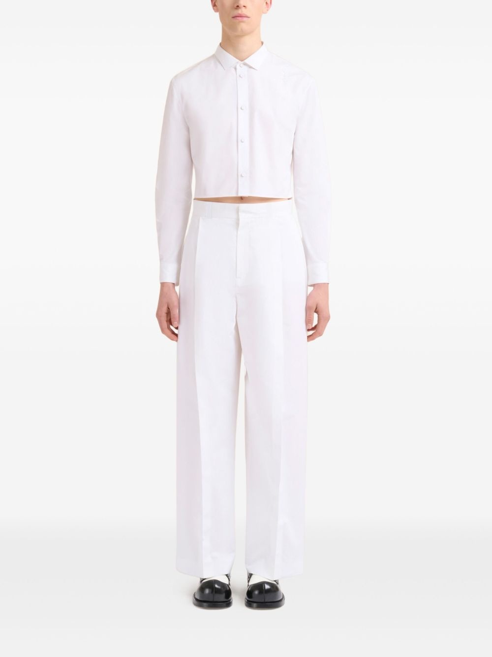 straight-leg trousers - 2