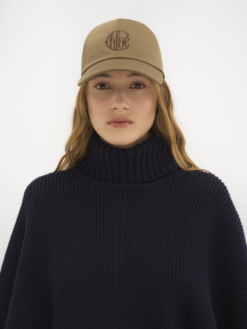 Chloé SWING CAP IN COTTON GABARDINE outlook