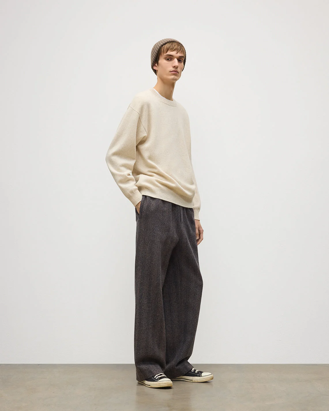 Craigie Natural Lambswool Jumper - 1