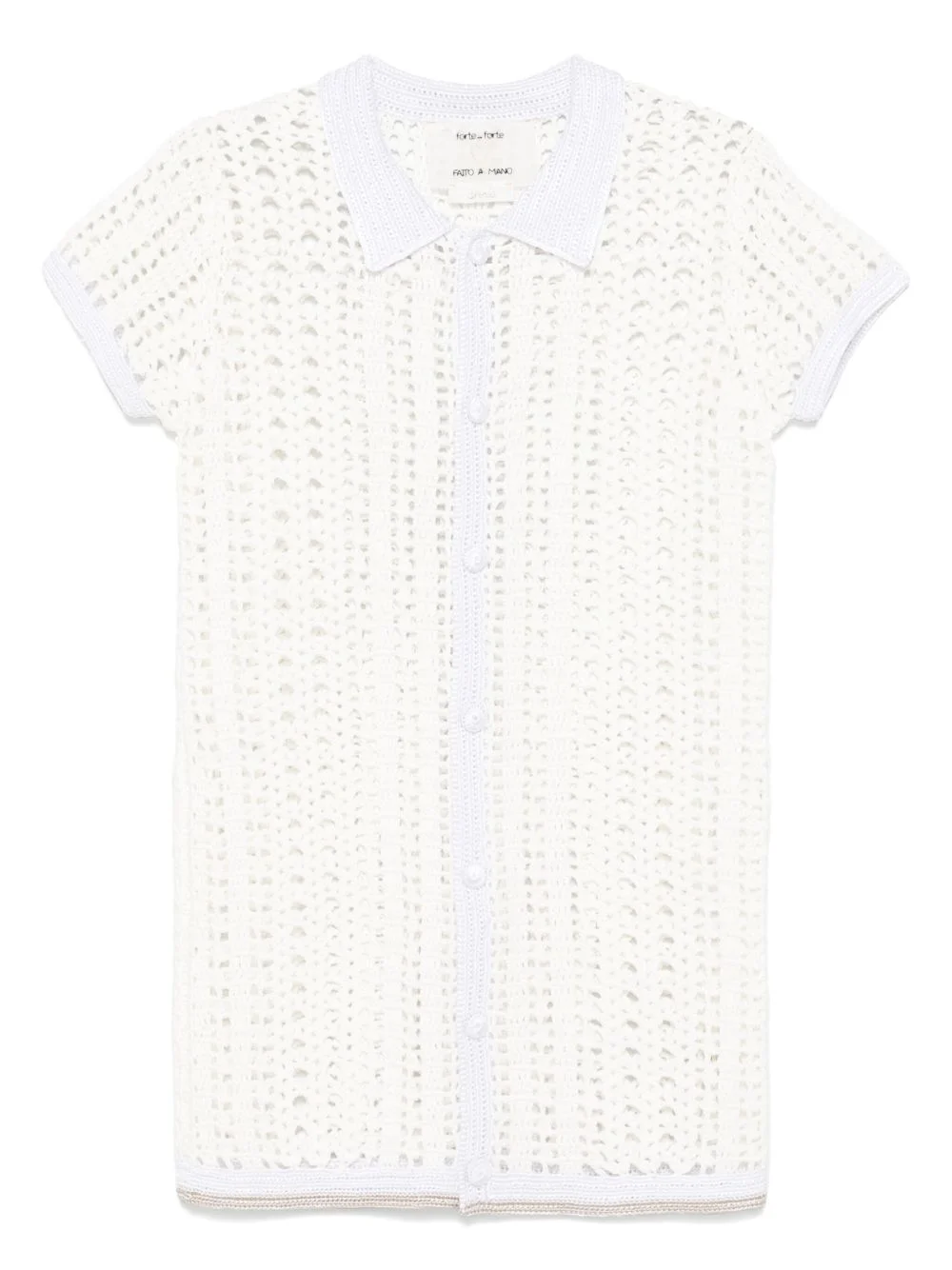 knitted mini dress - 1