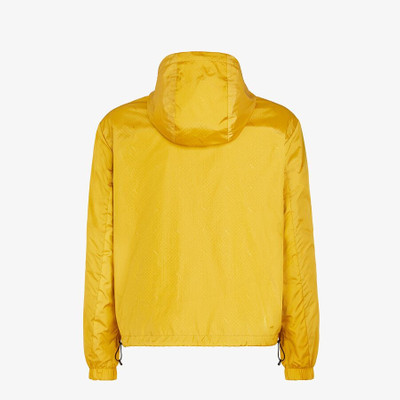 FENDI Yellow nylon jacket outlook