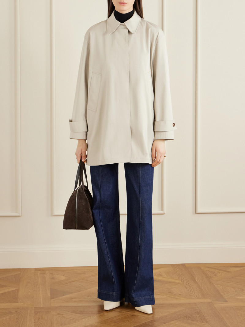 Theory Cotton-blend Gabardine Trench Coat outlook