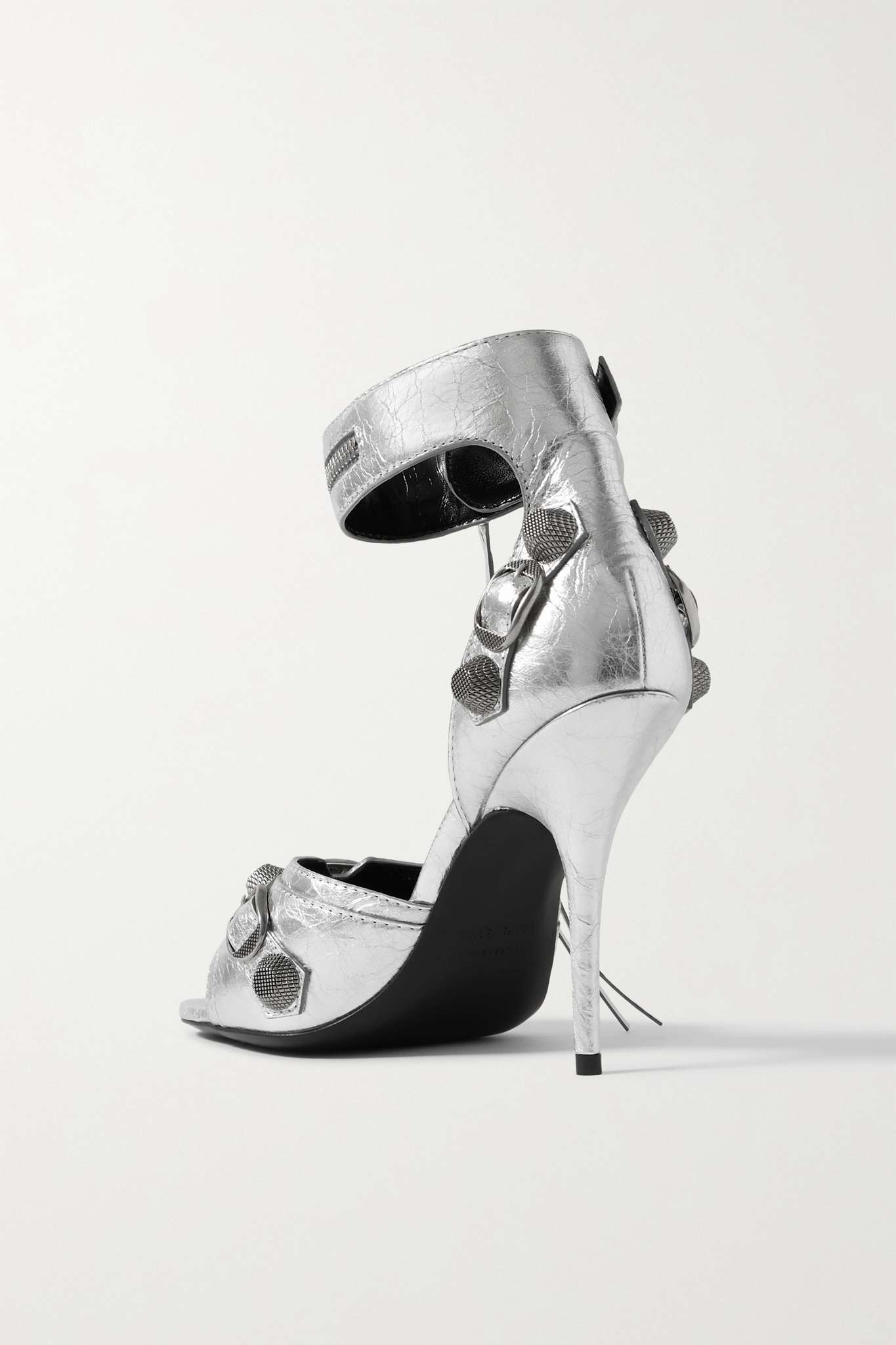 【BALENCIAGA】CAGOLE 70MMサンダル メタリック Balenciaga Cagole 70mm Sandal Metallized | Saks Fifth Avenue