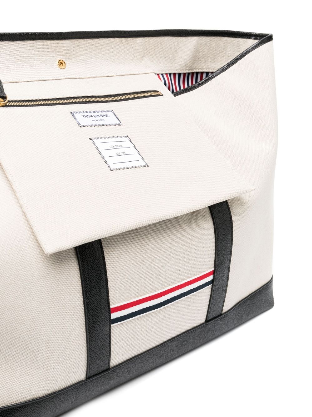 RWB-stripe tote bag - 4