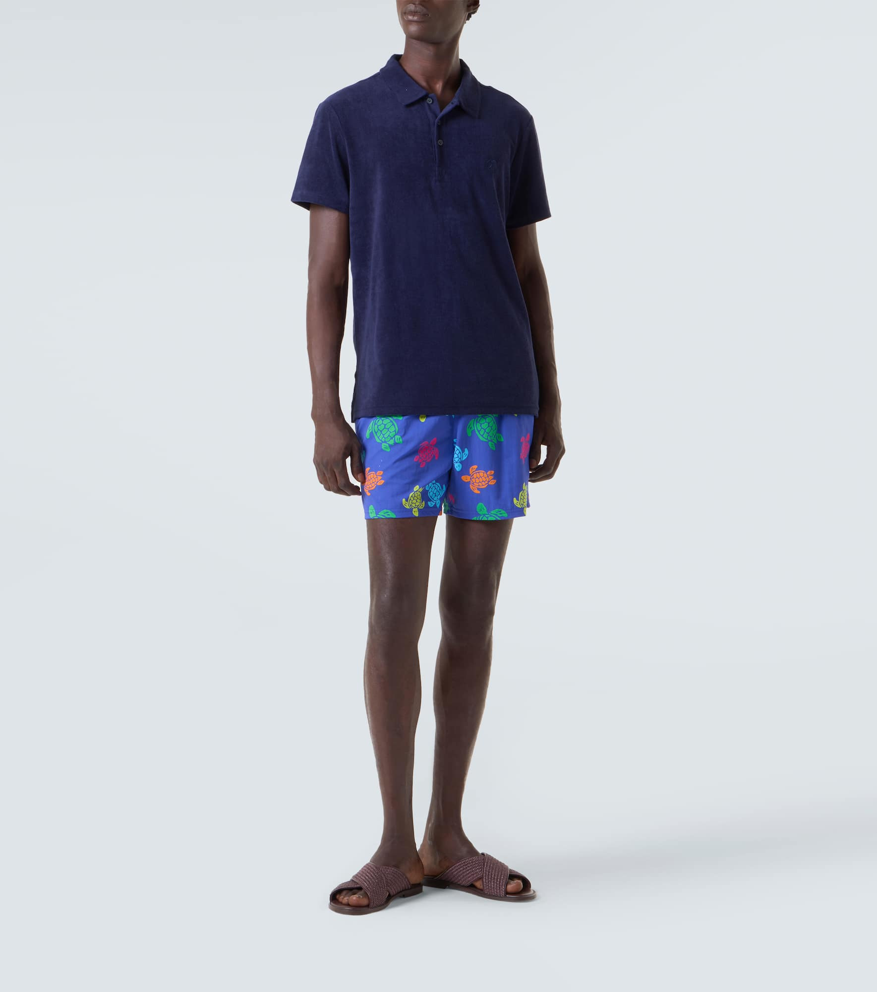 Phoenix terry toweling polo shirt - 2