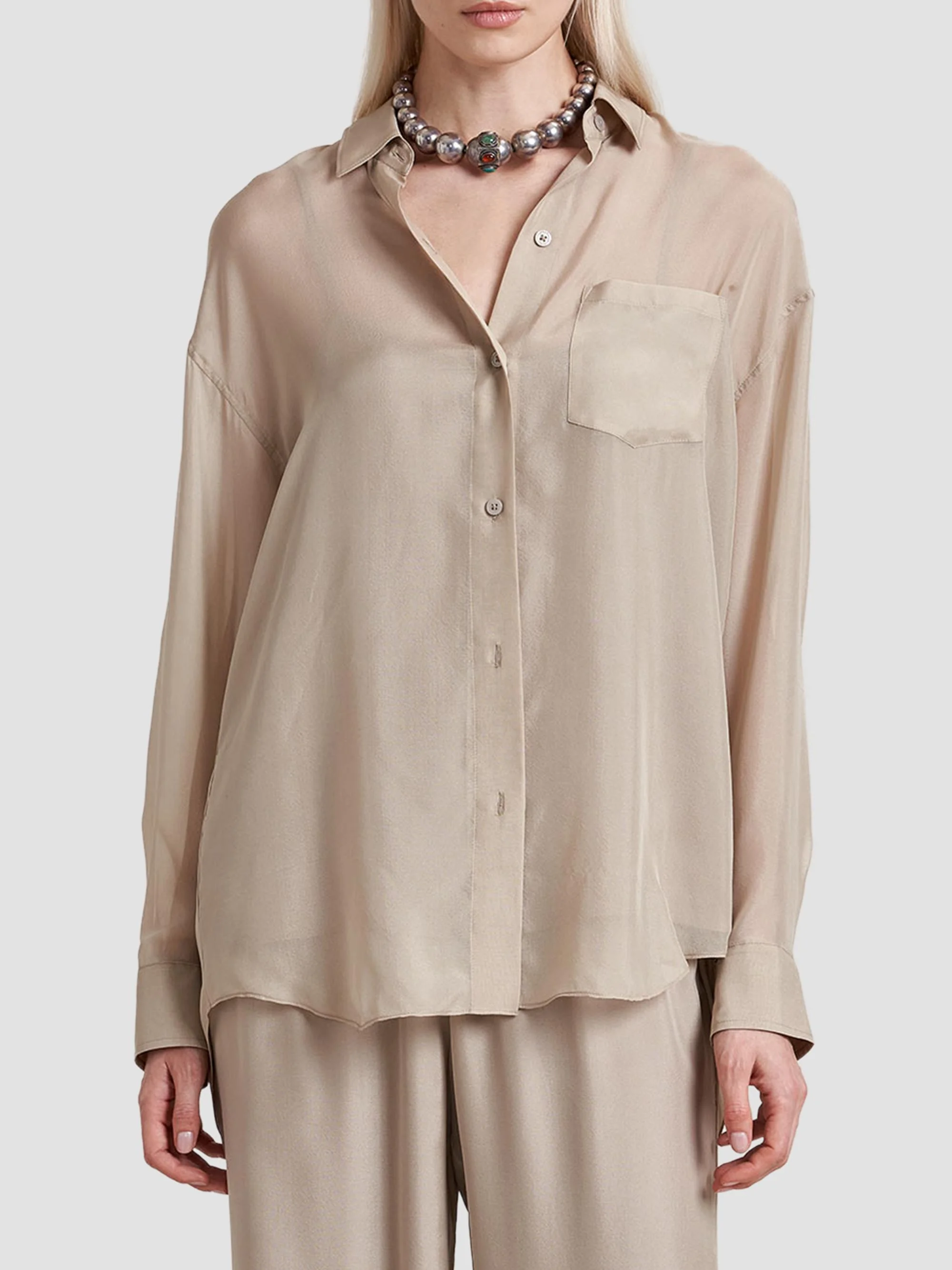 Women's Freya Shirt - Beige - 1