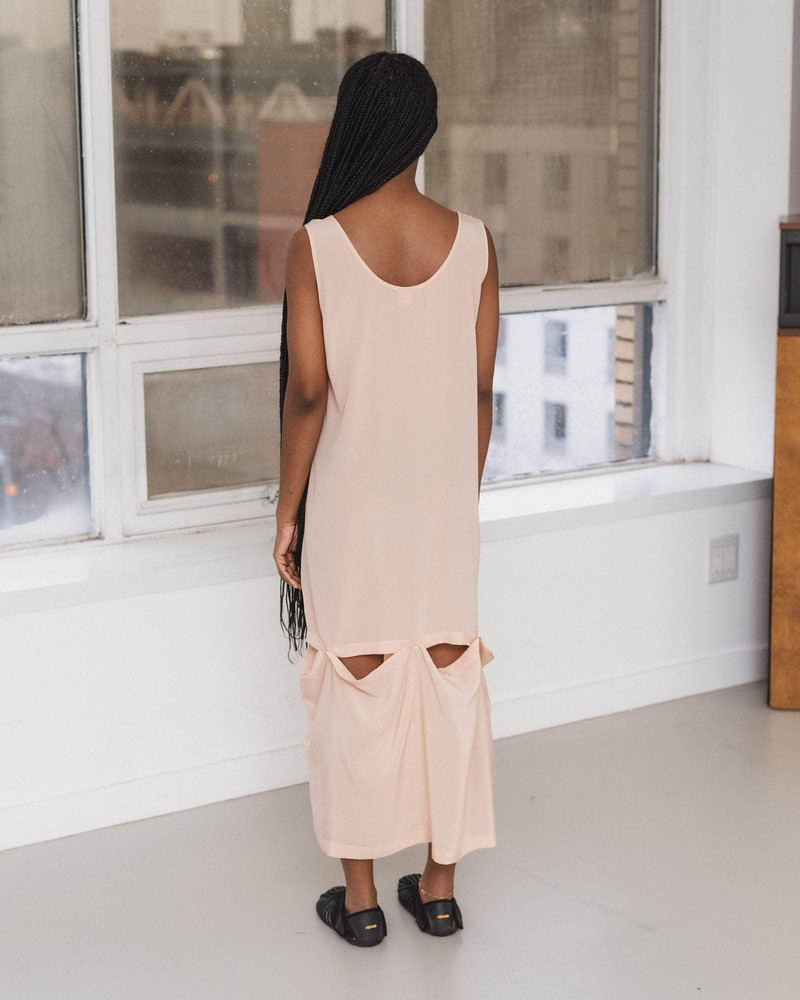 BASERANGE Sil Dress - Silk Crepe outlook