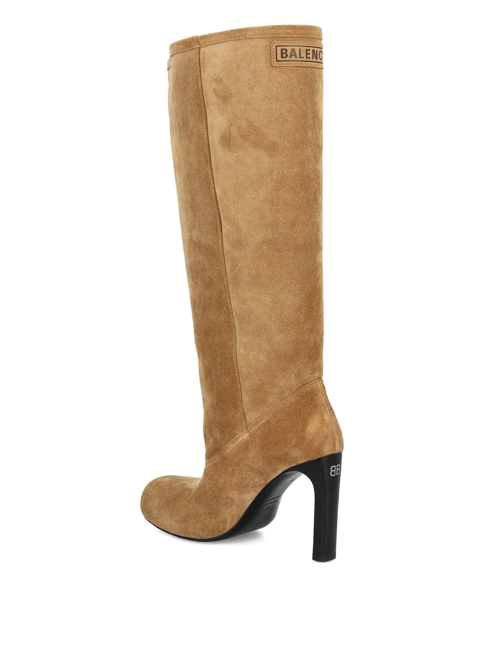 Balenciaga 80mm Fargo Leather Boots - 4