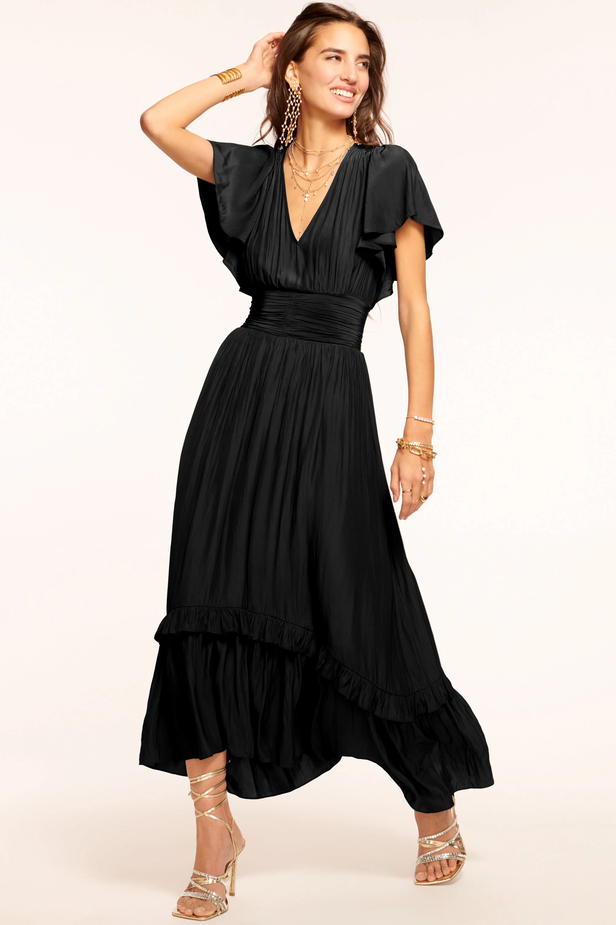 Joanie Short Sleeve Maxi Dress - 1