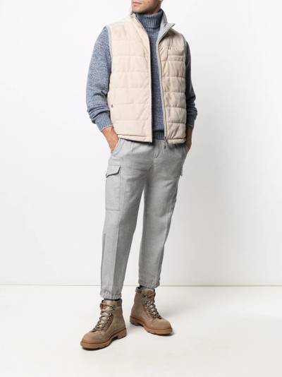 Brunello Cucinelli roll-neck knit jumper outlook