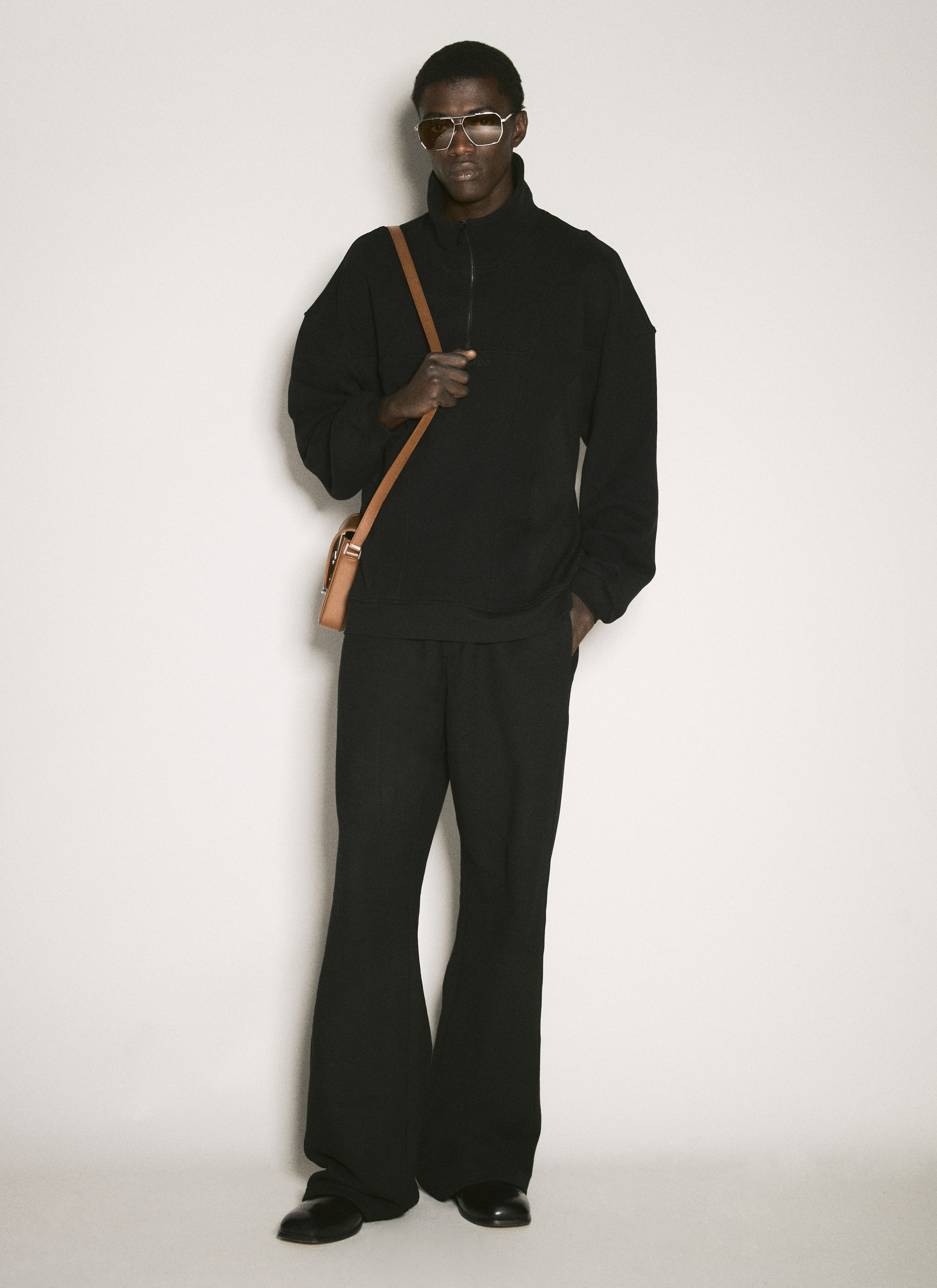 Wide-Leg Track Pants - 2