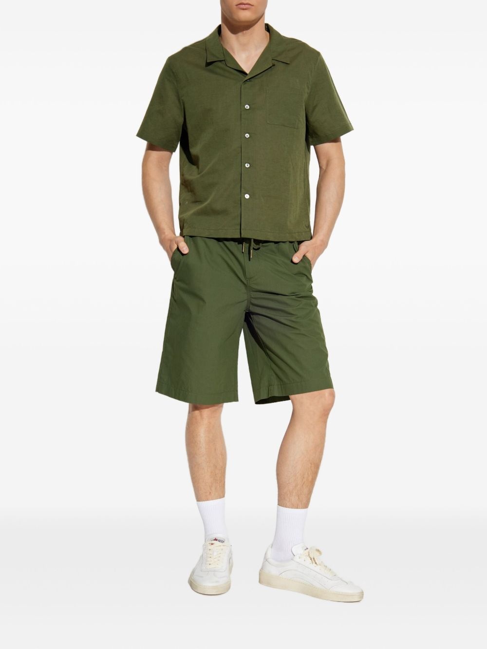 Pally drawstring-waist shorts - 2