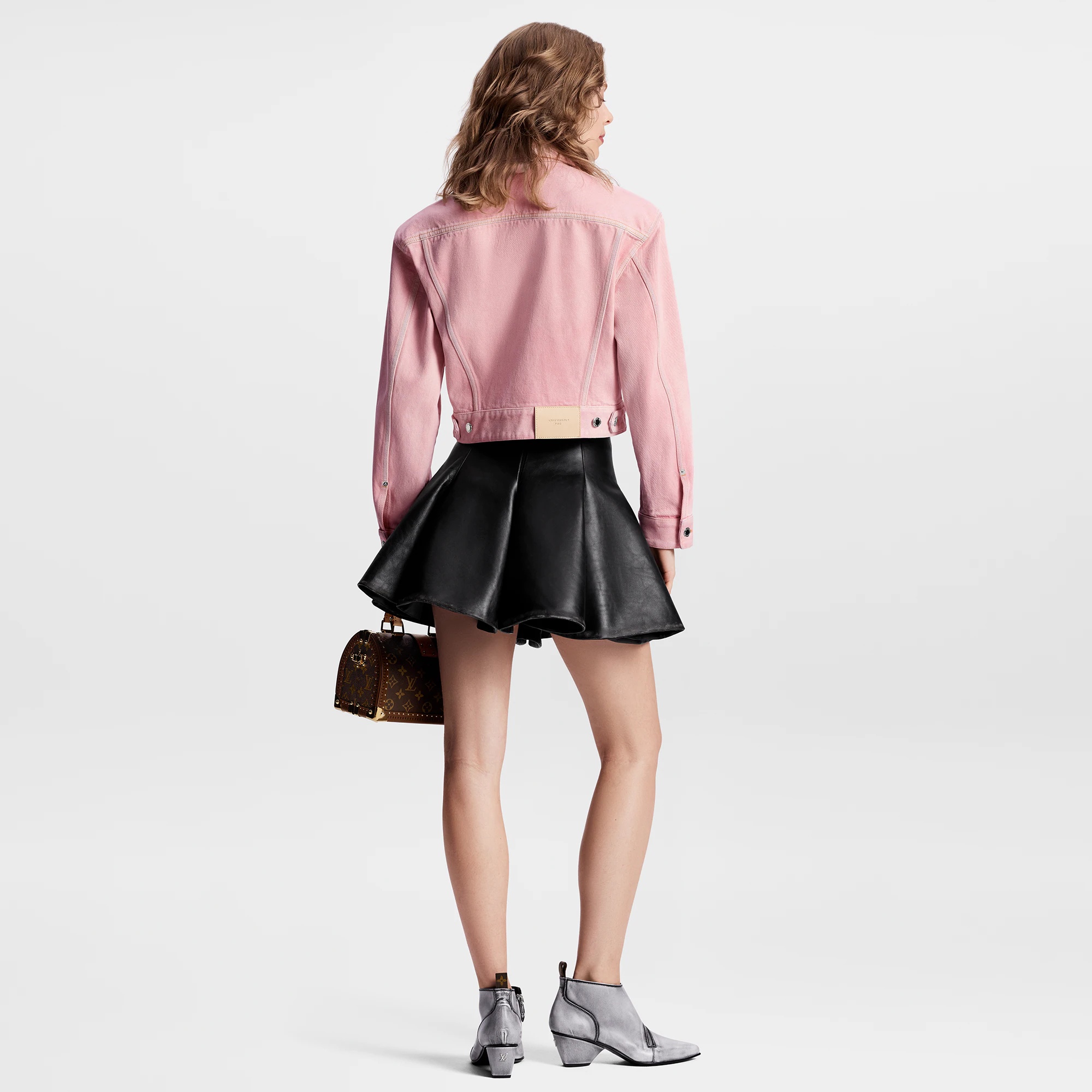 Embroidered Accent Denim Jacket - 3