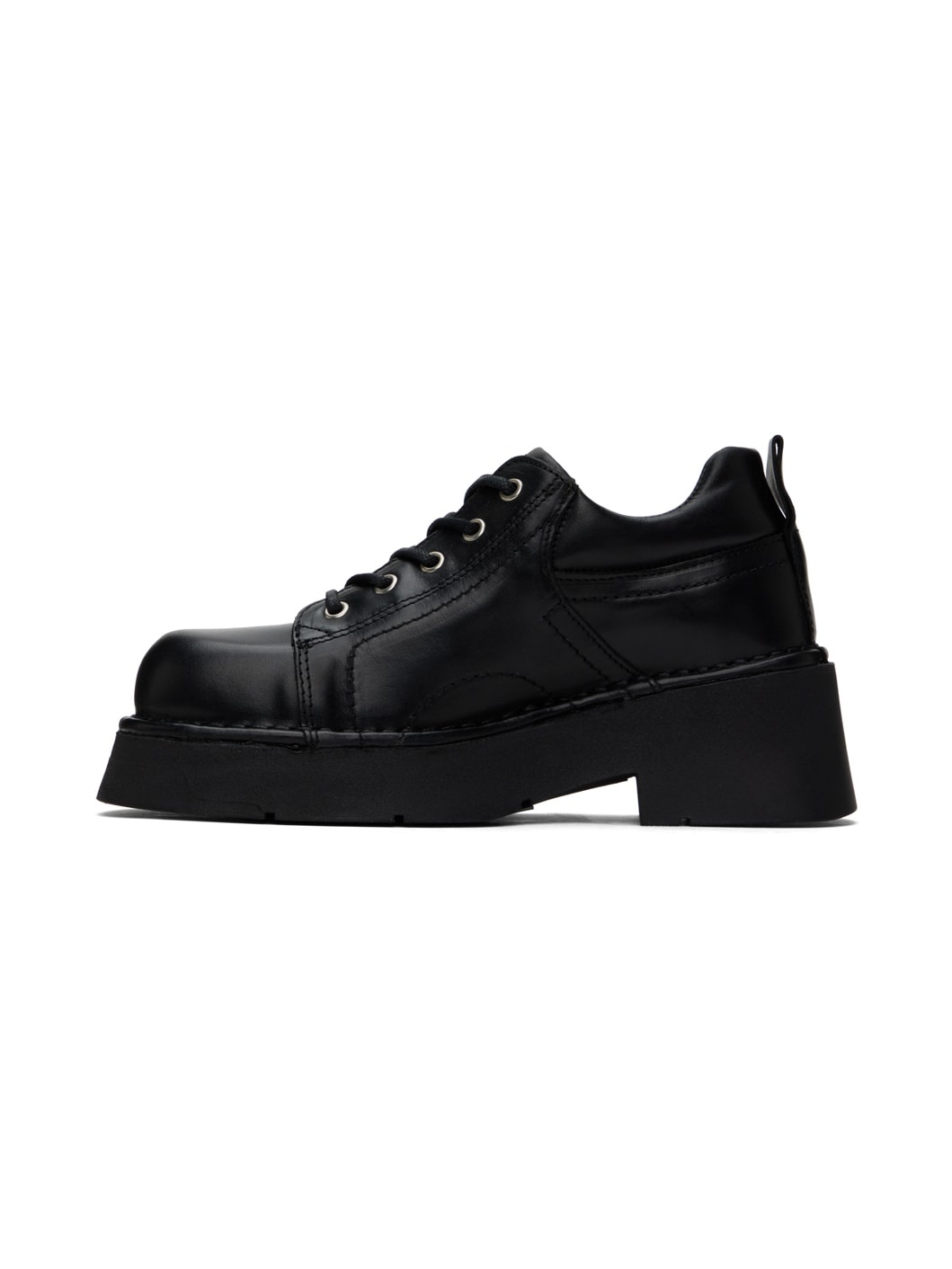 Black Erina Brogues - 3
