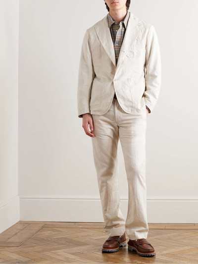 RRL by Ralph Lauren Saunders Unstructured Cotton and Linen-Blend Suit Jacket outlook