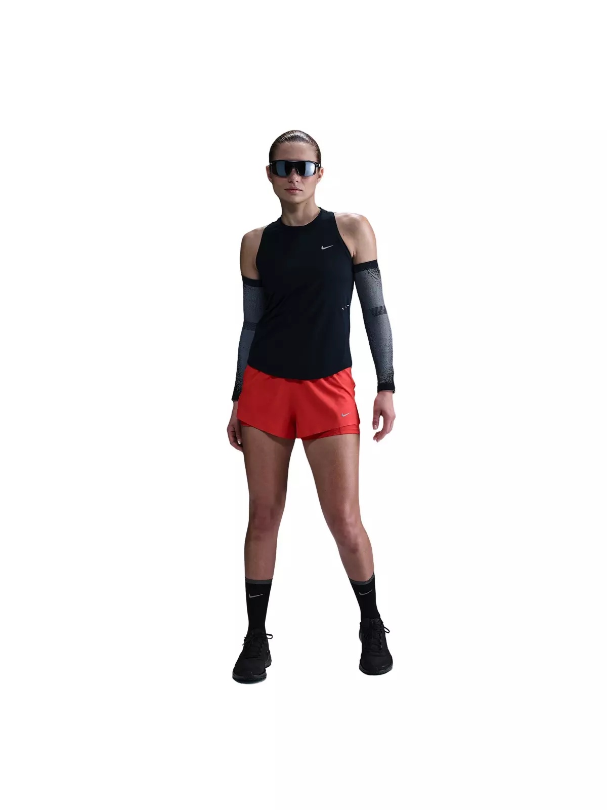 Women's Swift Dri-FIT Running Tank Top -Black - 4