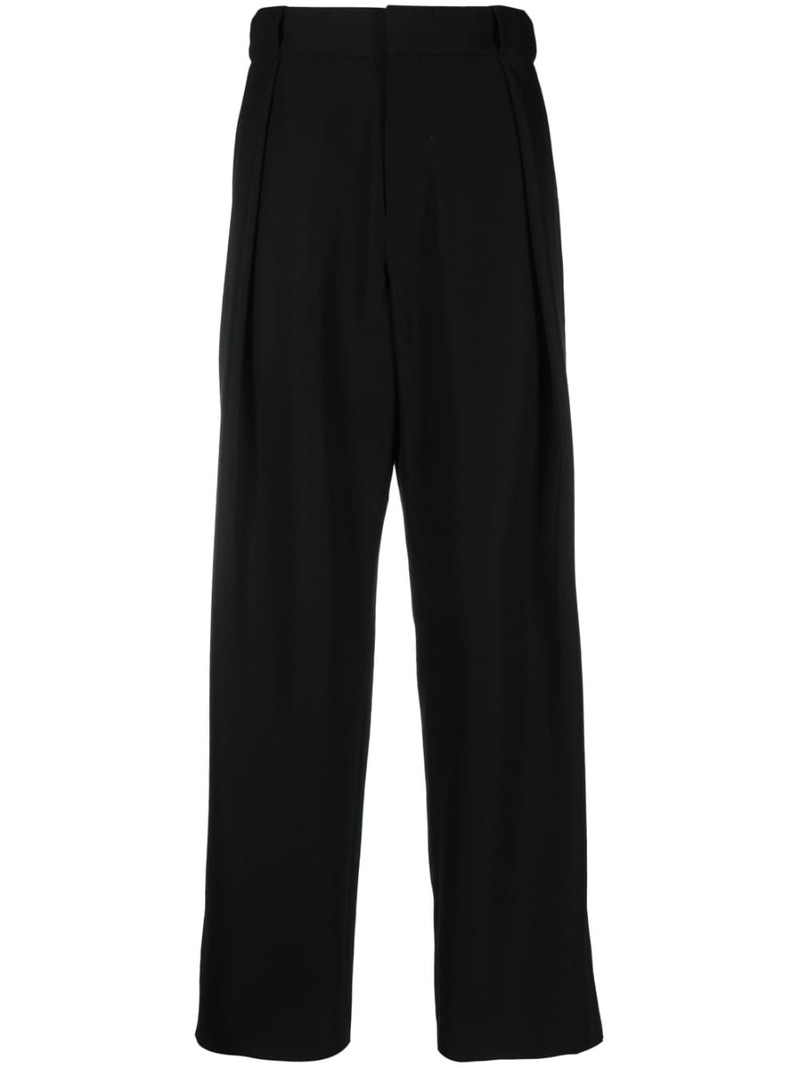 wide-leg tailored trousers 1