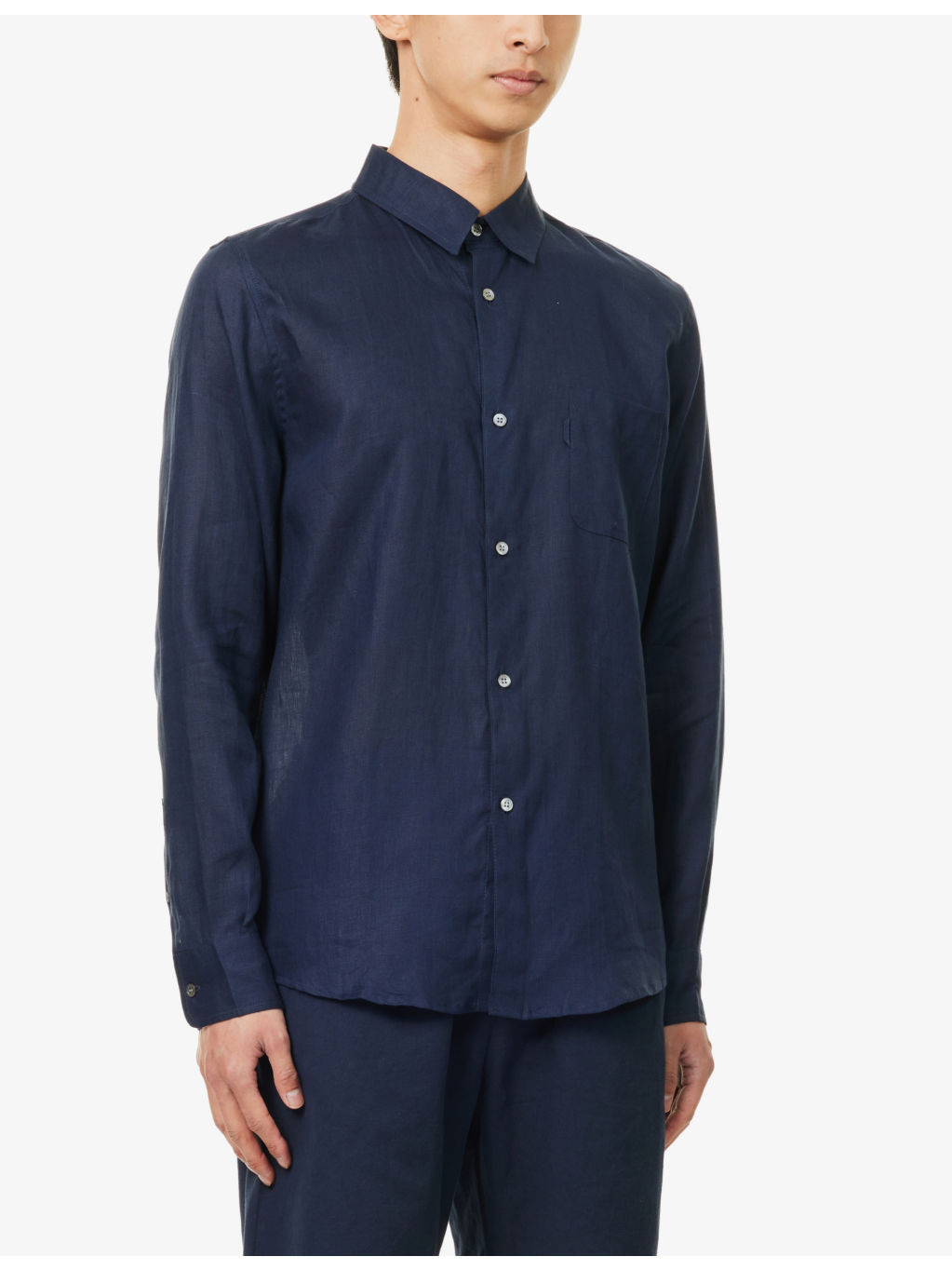 Monaco regular-fit linen shirt - 3