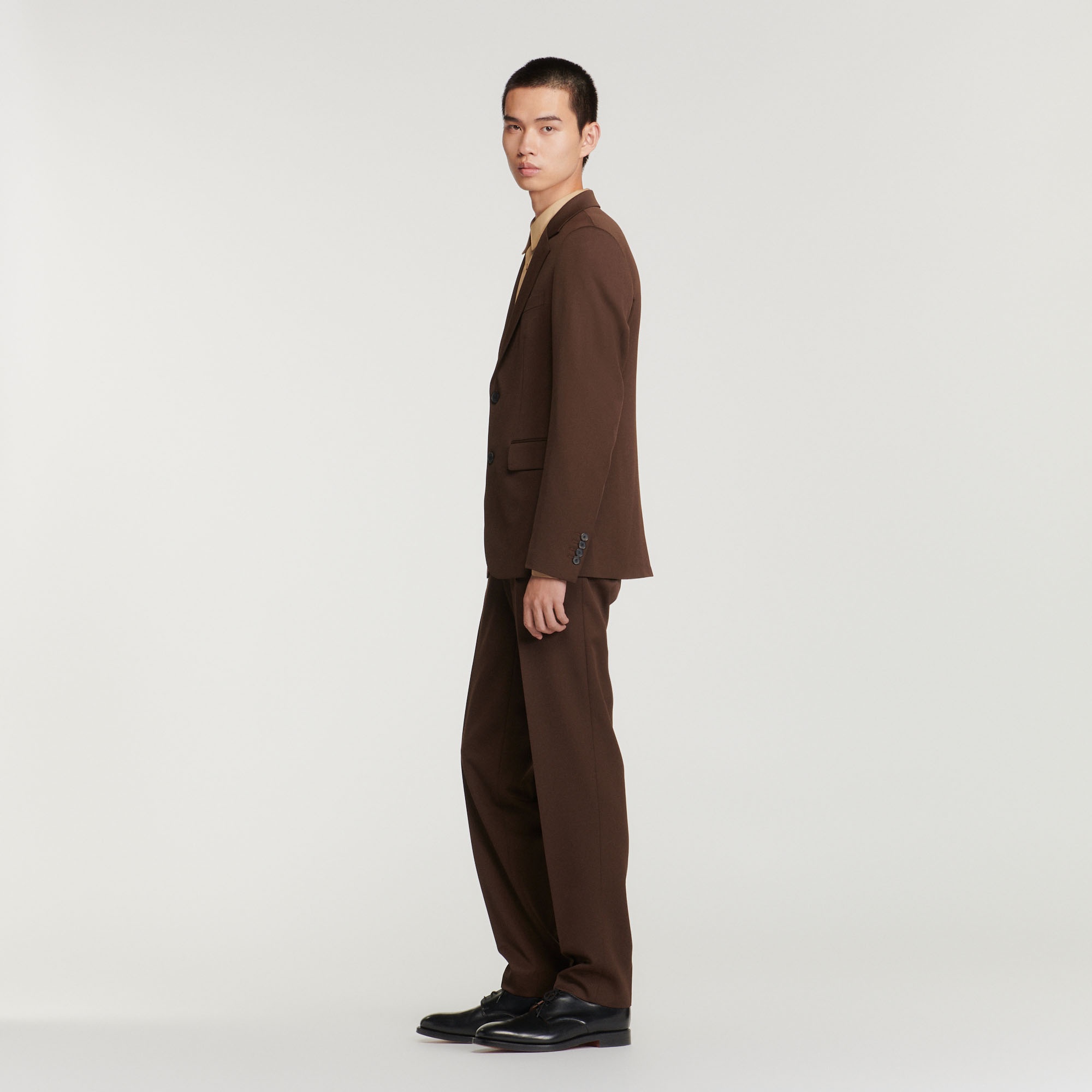 Virgin wool suit jacket - 7