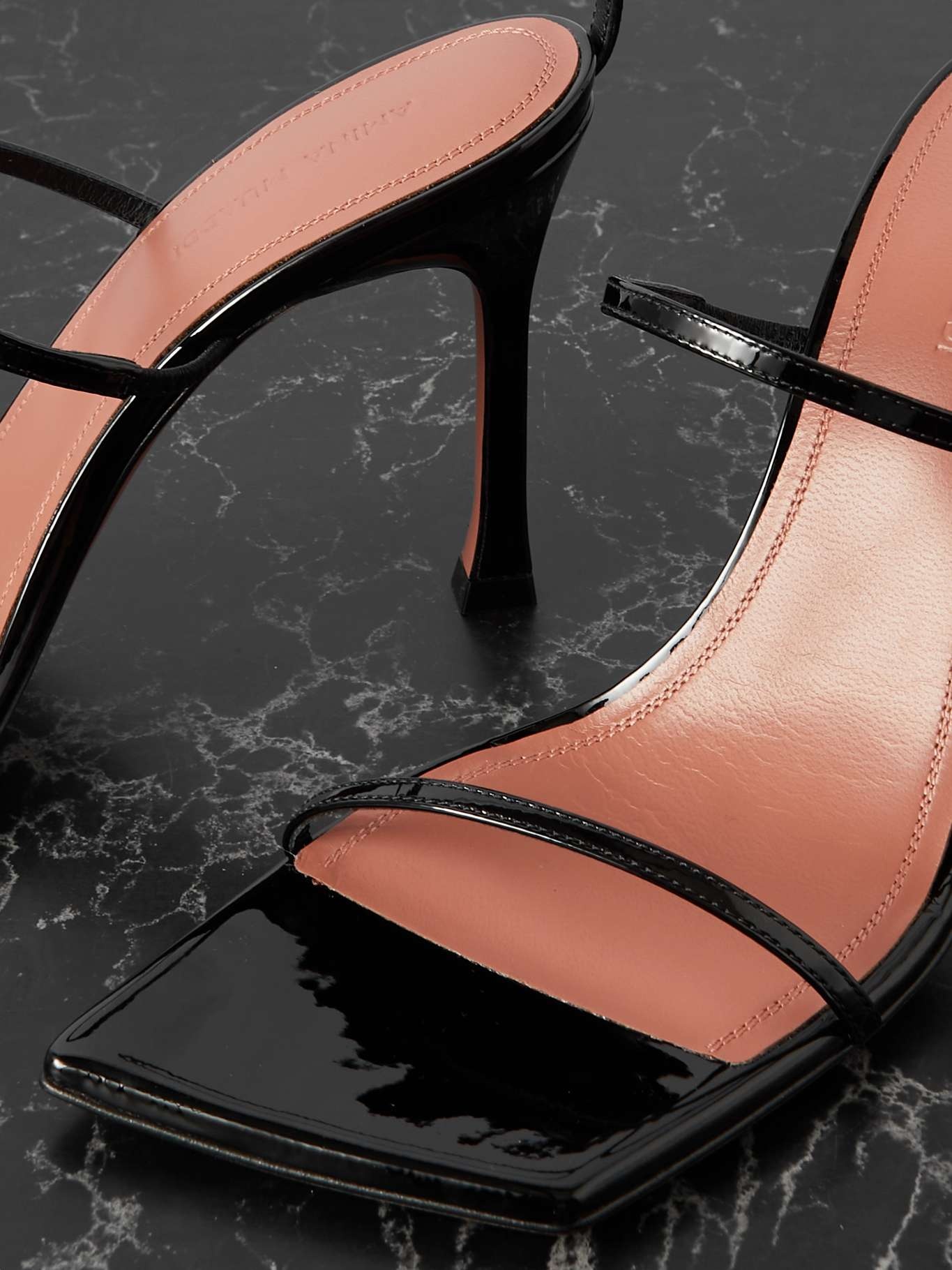 Maya patent-leather sandals - 4