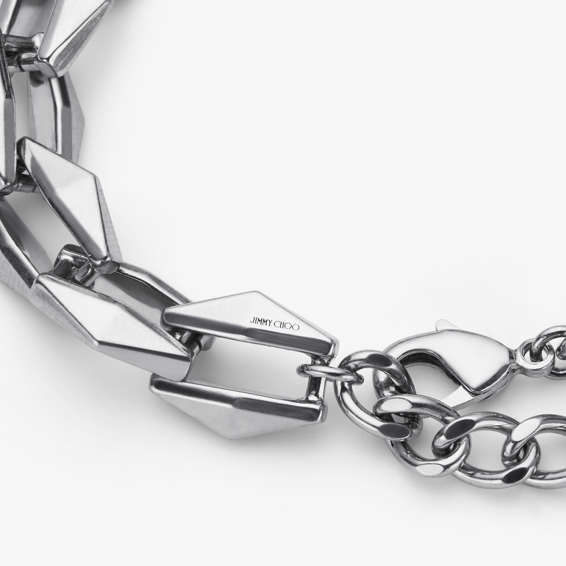 Diamond Chain Bracelet
Silver Finish Chain Bracelet - 3