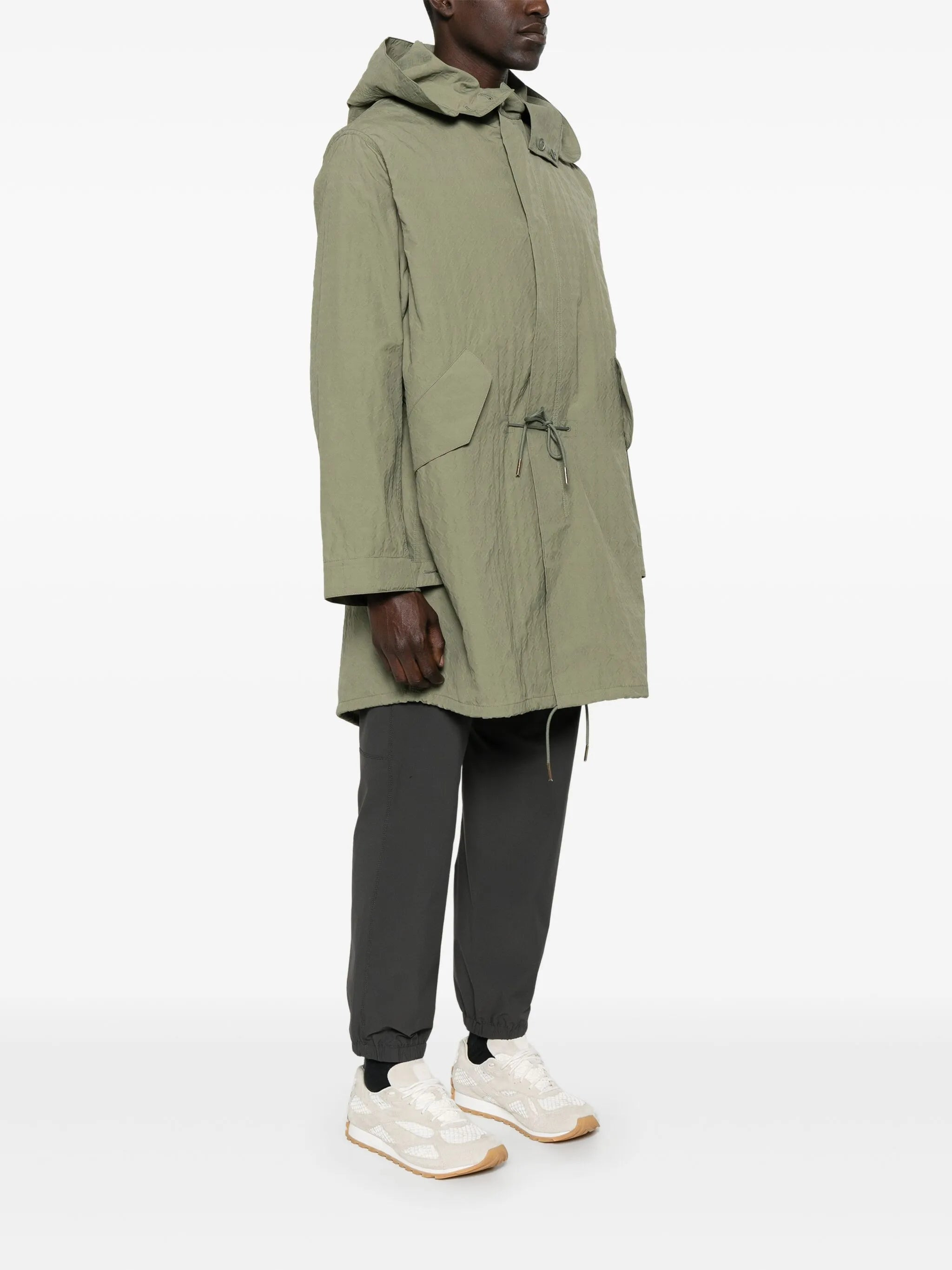 Monogram 72-jacquard coat - 3