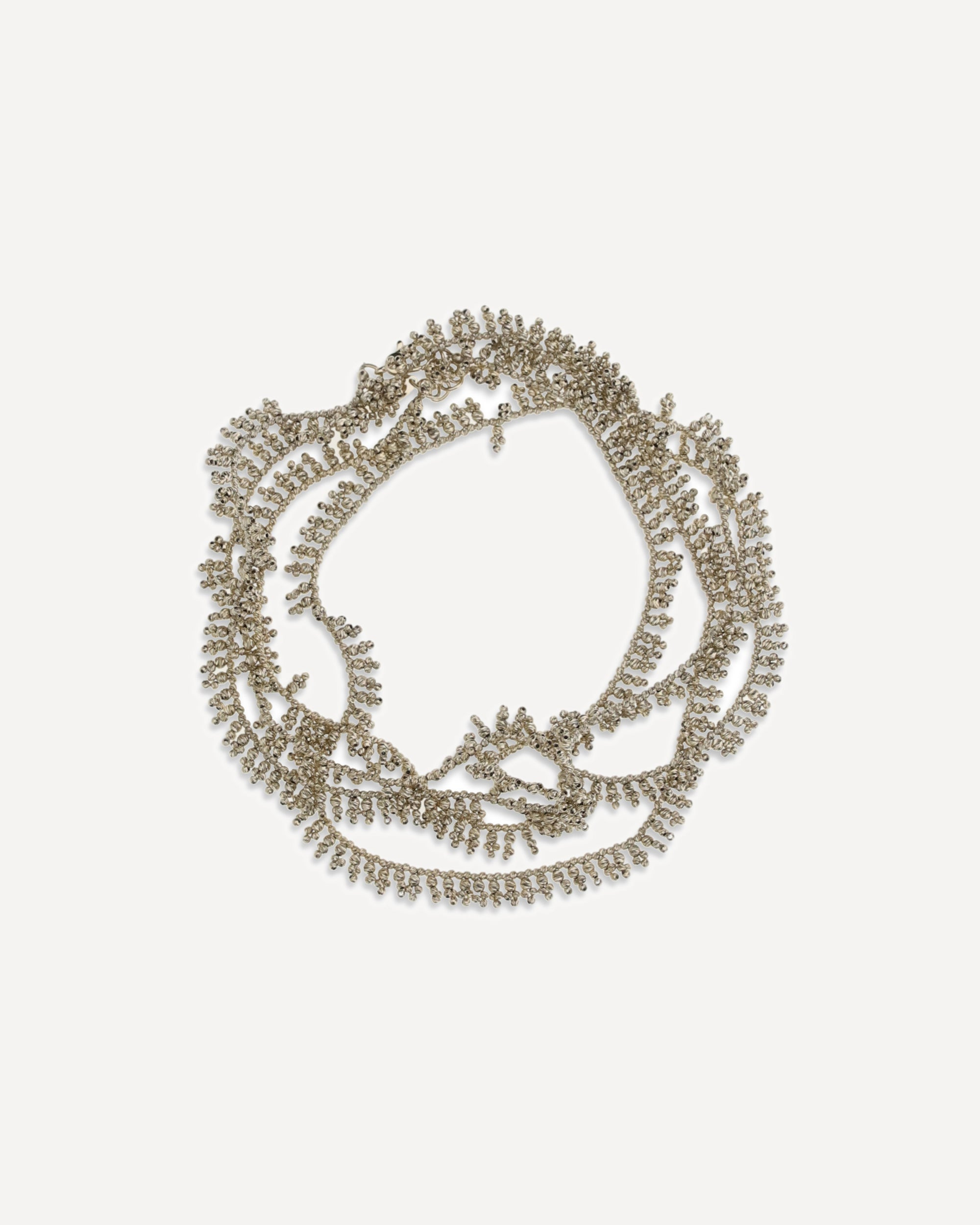 Silver Knotted Bracelet - 2