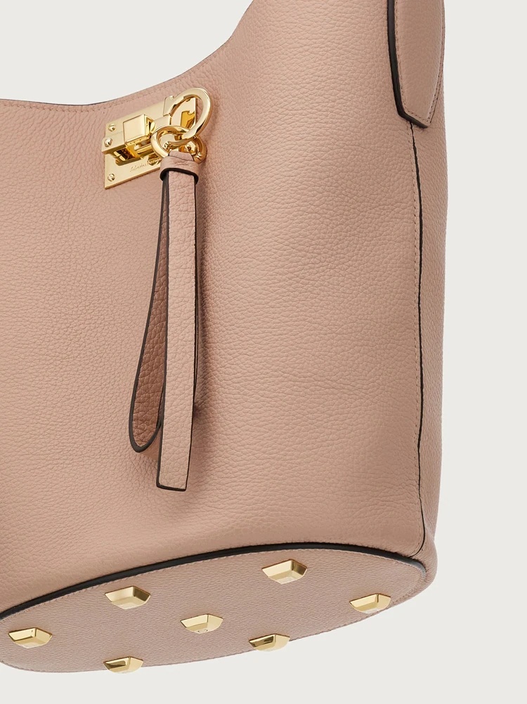 FERRAGAMO STUDIO BUCKET BAG - 6