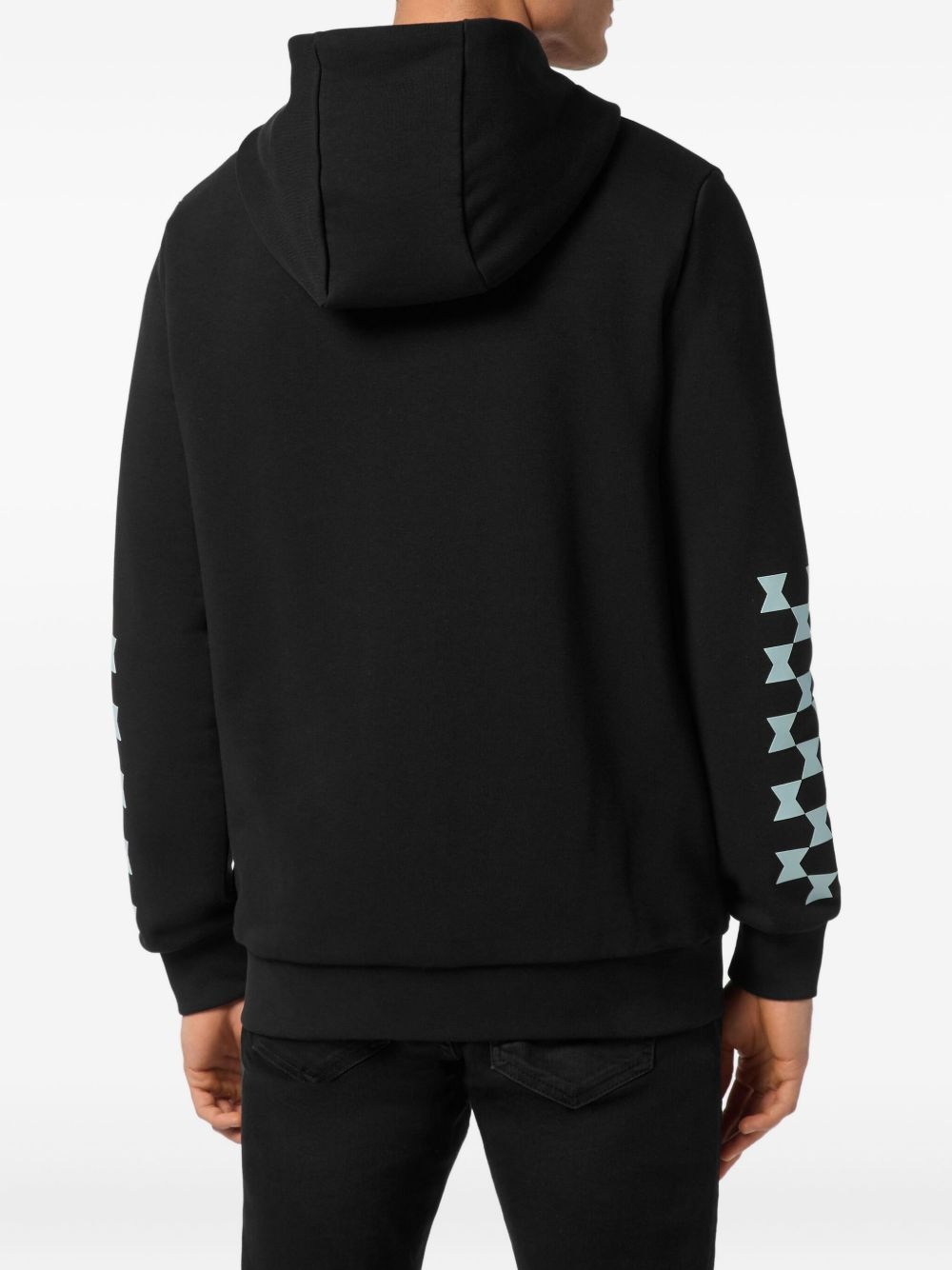 cotton-blend hoodie - 4