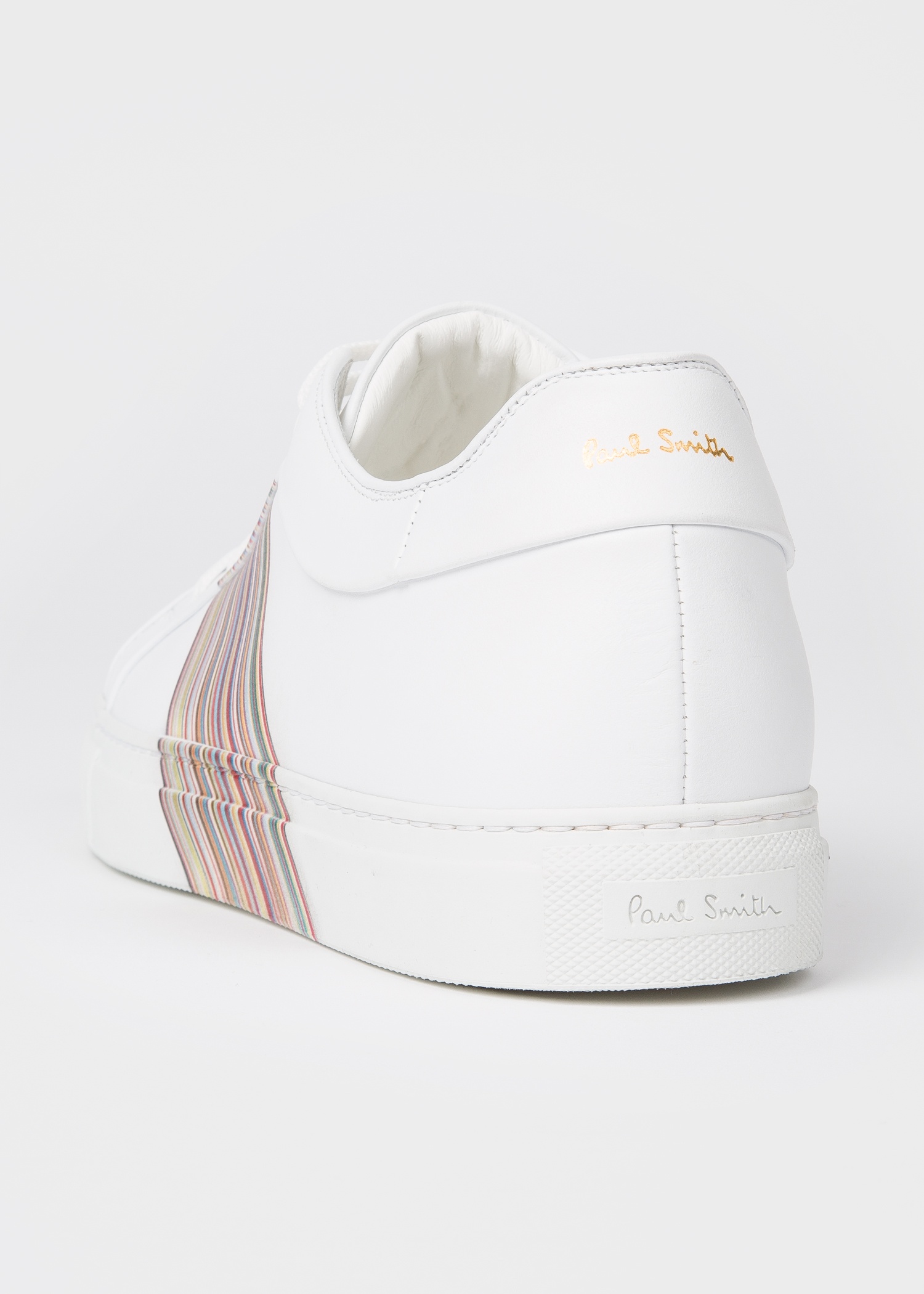 Leather 'Basso' Sneakers With 'Signature Stripe' Panel - 5