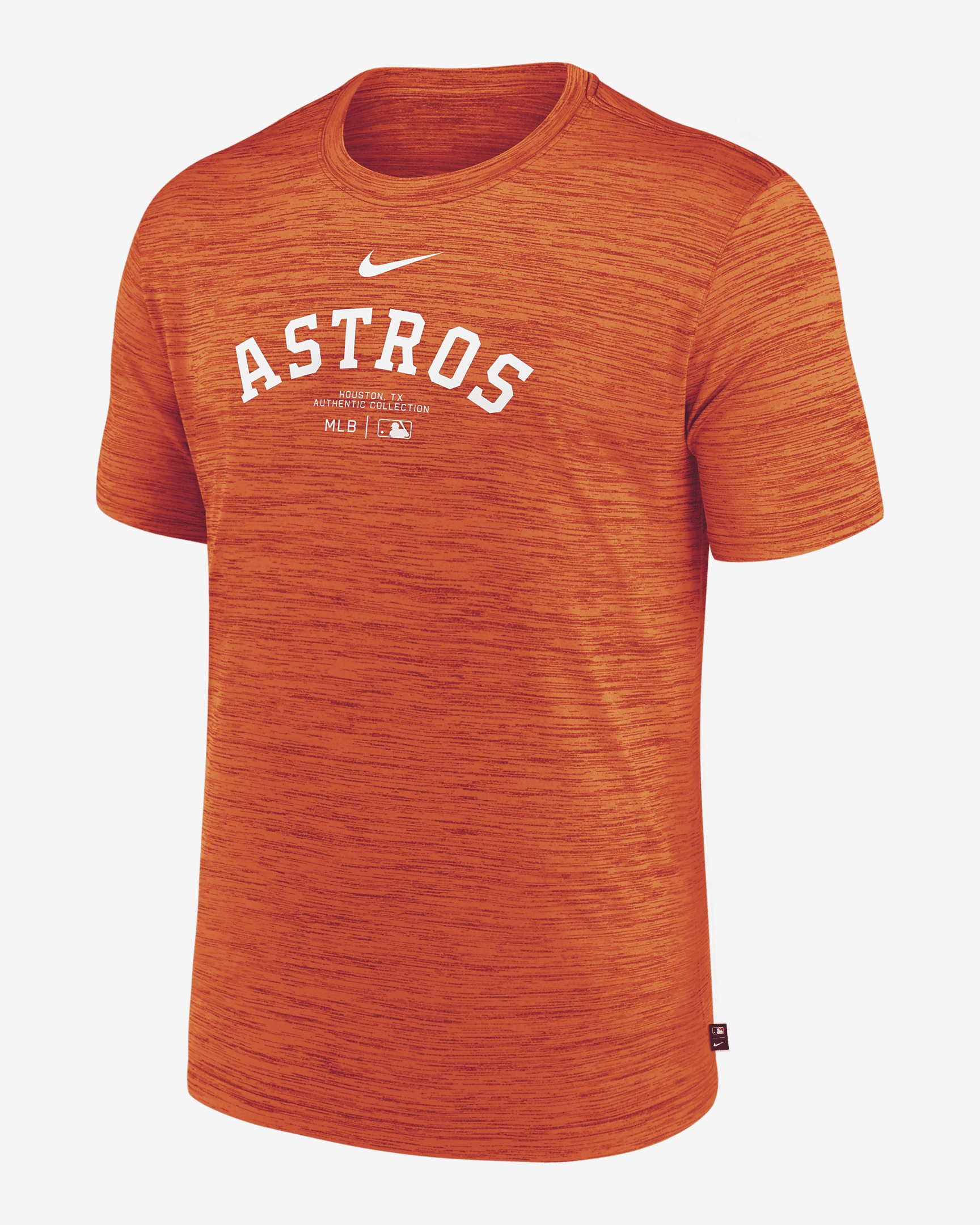 Houston Astros Authentic Collection Practice Velocity Nike Men's Dri-FIT MLB T-Shirt - 1