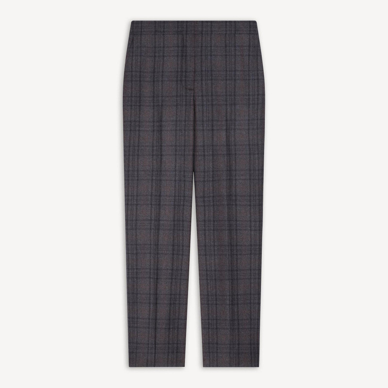 Marcee Cropped Pull-On Pant in Plaid Sleek Flannel 1