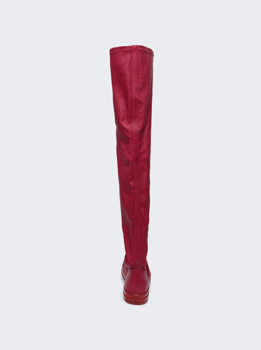 Stretch Lambskin Stocking Sneakers Fuchsia - 3
