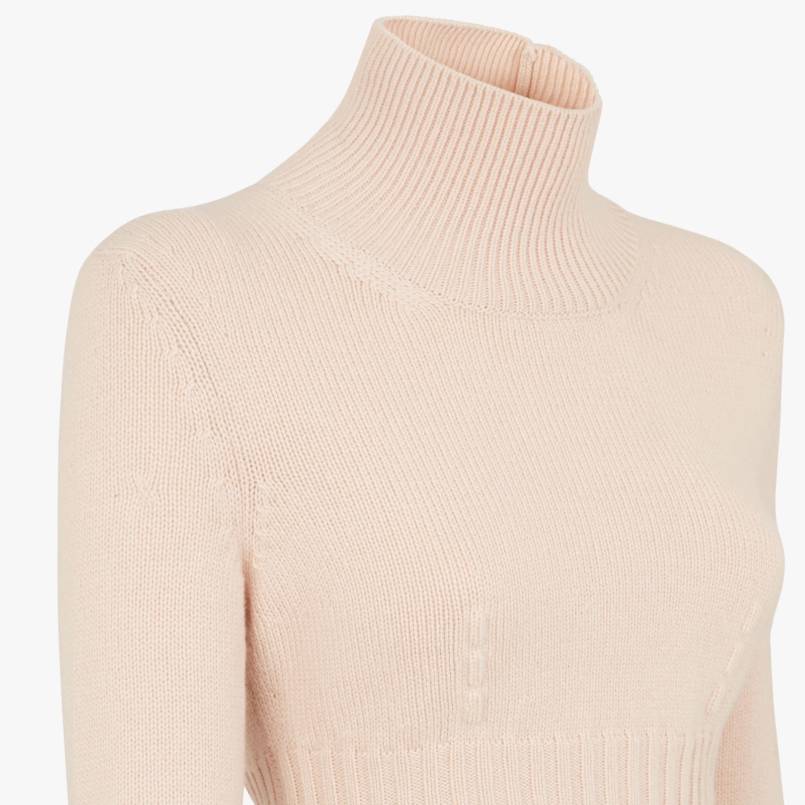 Pink cashmere sweater - 3