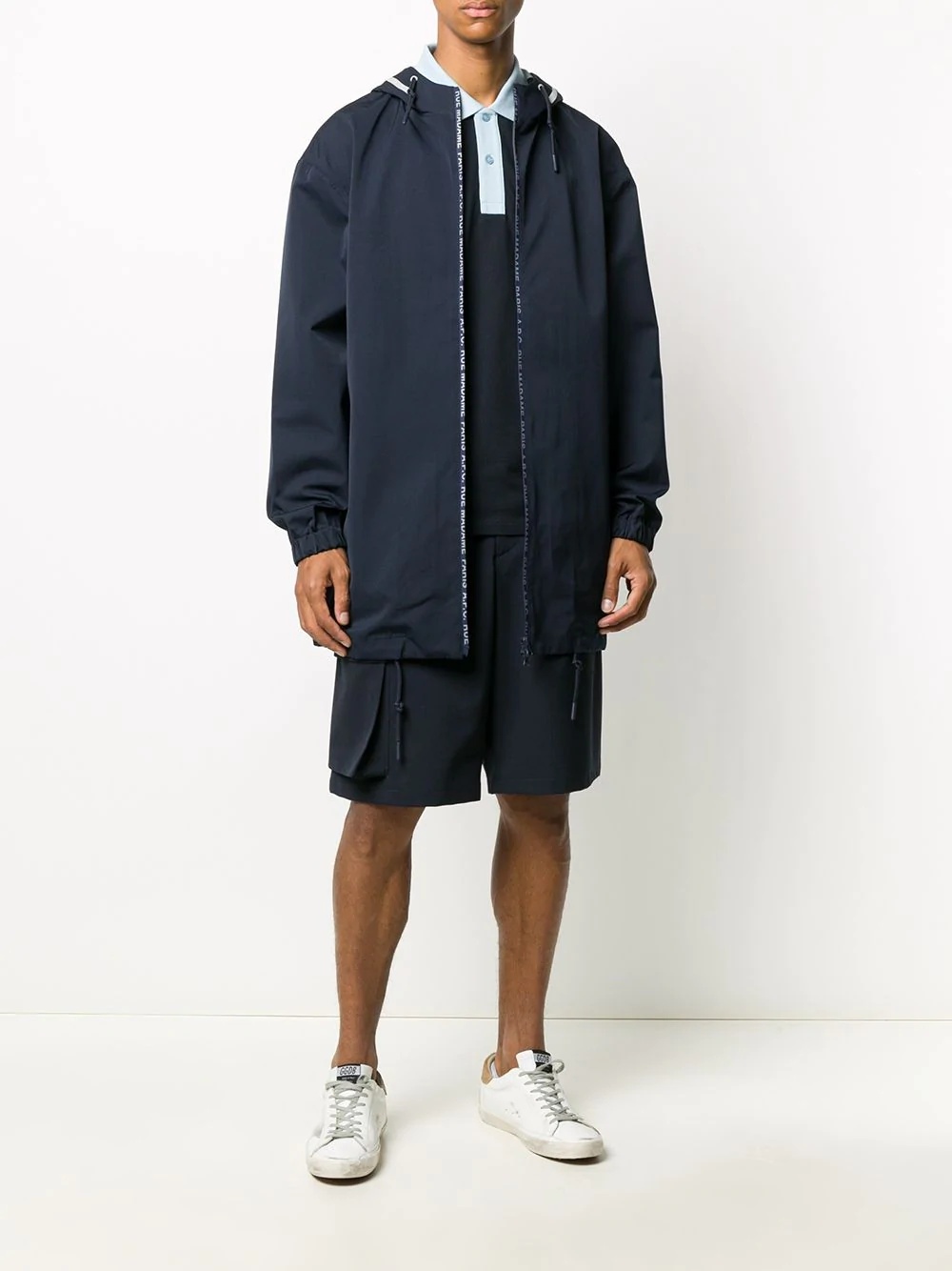 Philip hooded mid-length parka - 2