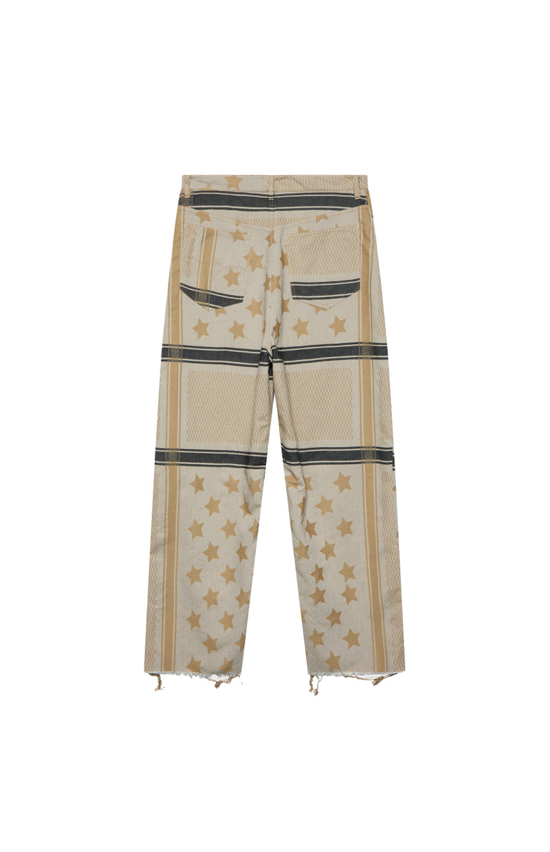 424 424 Big Daddy Pant Sand Navy Dye outlook