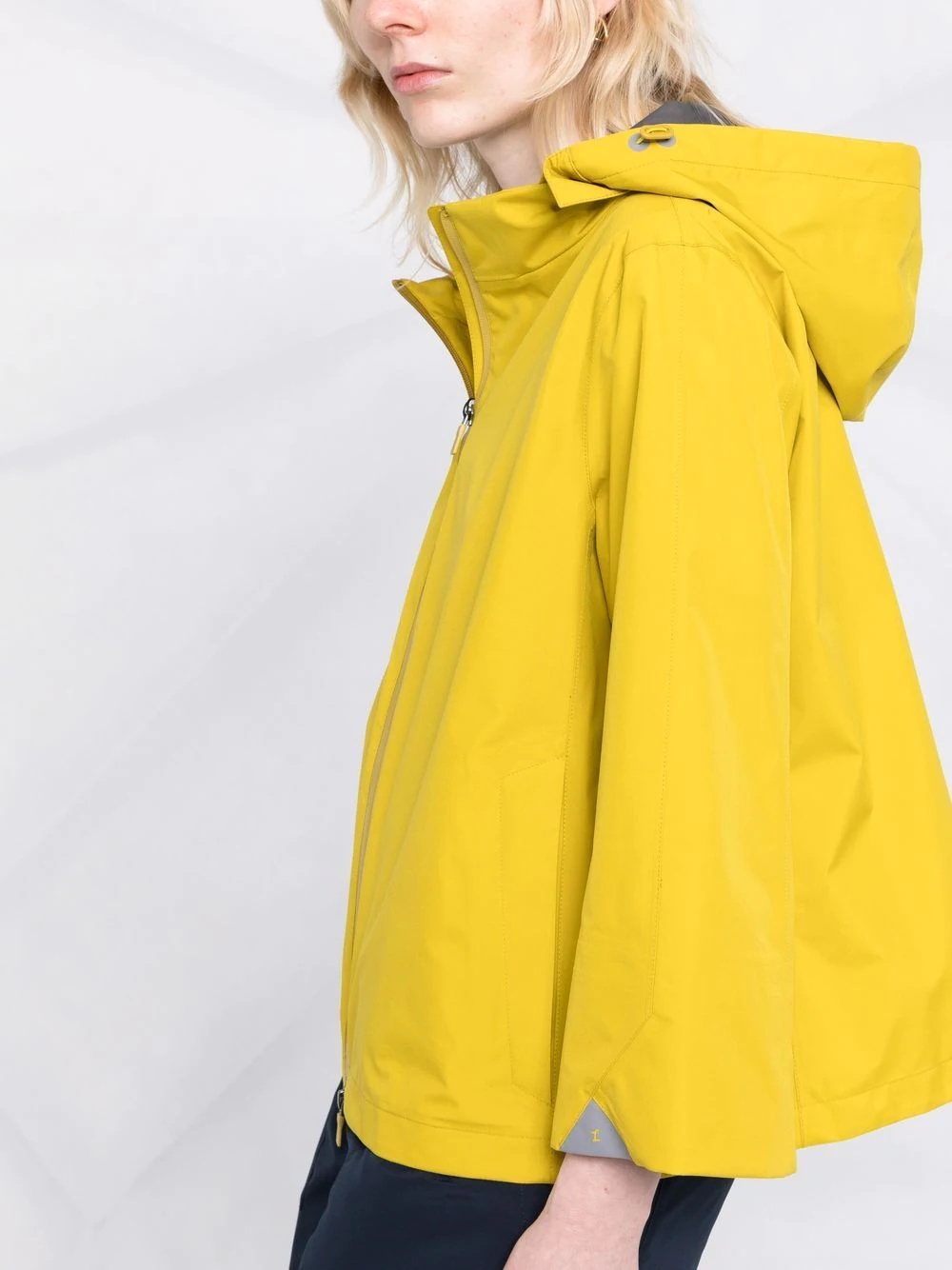 cropped hooded jacket - 3