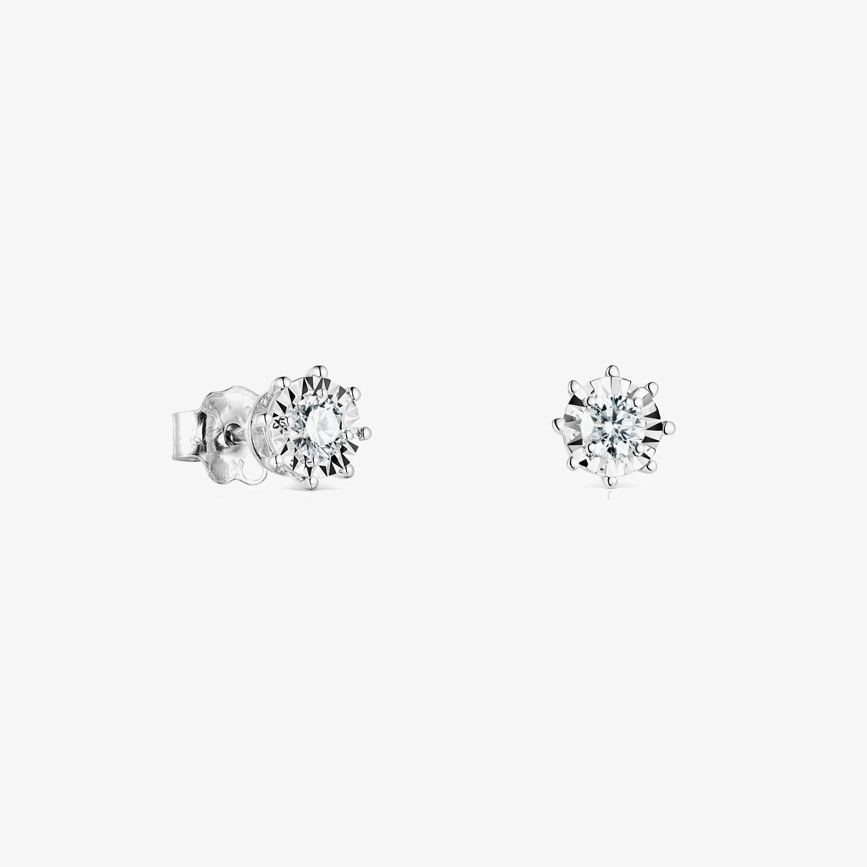 18K white gold TOUS Les Classiques Earrings with Diamonds. 0,21ct. - 1