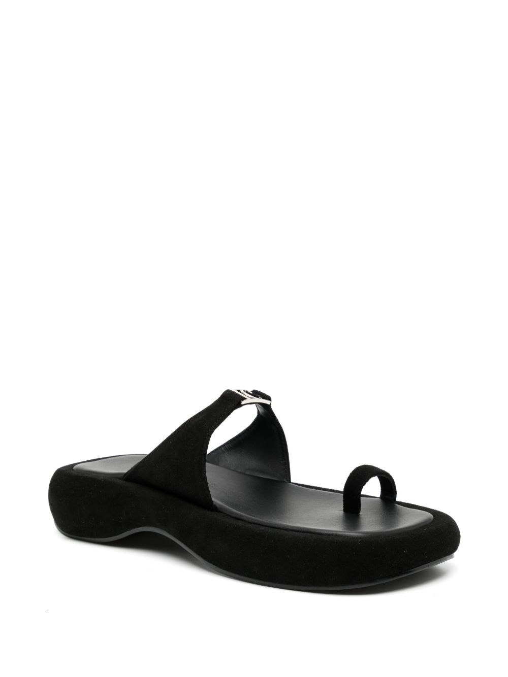 logo toe loop sandals - 2