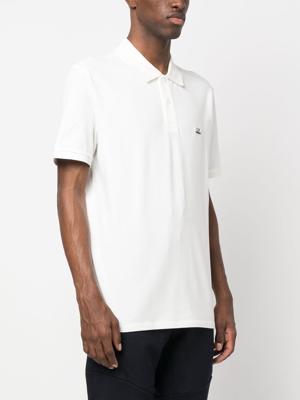 logo-embroidered polo shirt - 3