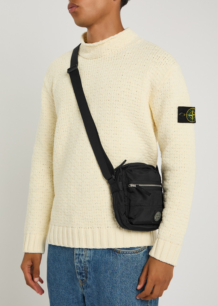 Stone Island Logo-appliquéd Cross-body bag - 5