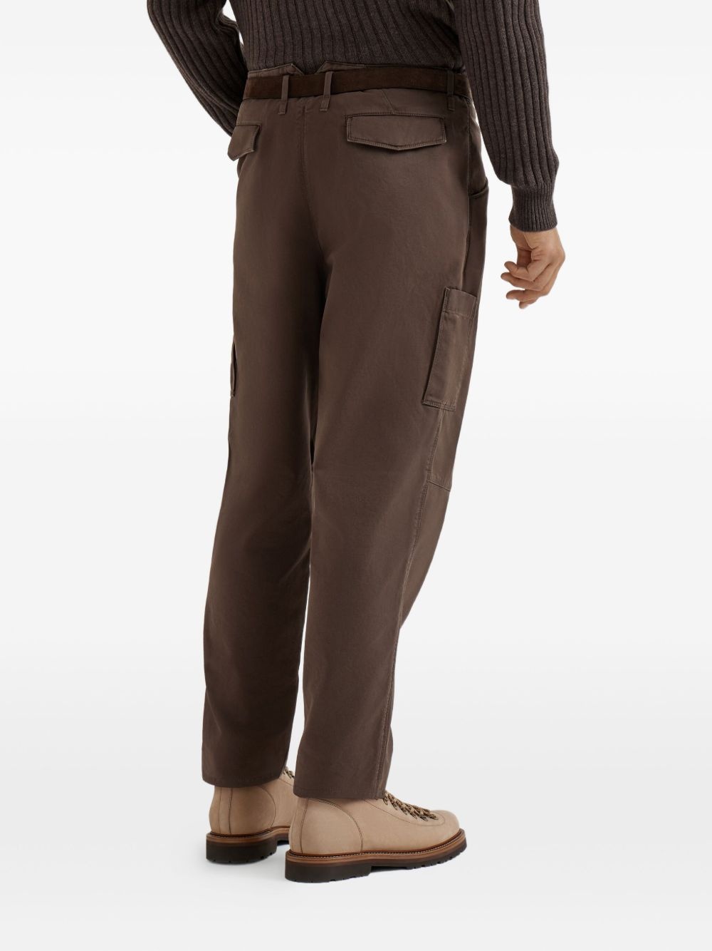 straight-leg trousers - 4