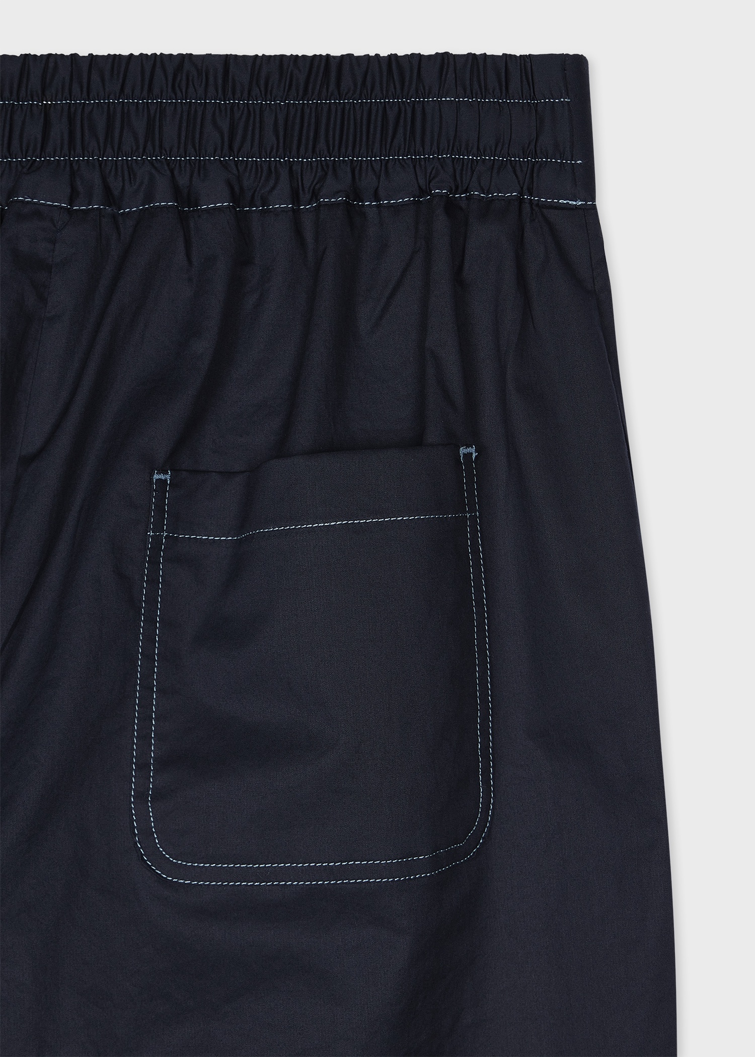 Women's Cotton-Blend Navy Co-ord - 6