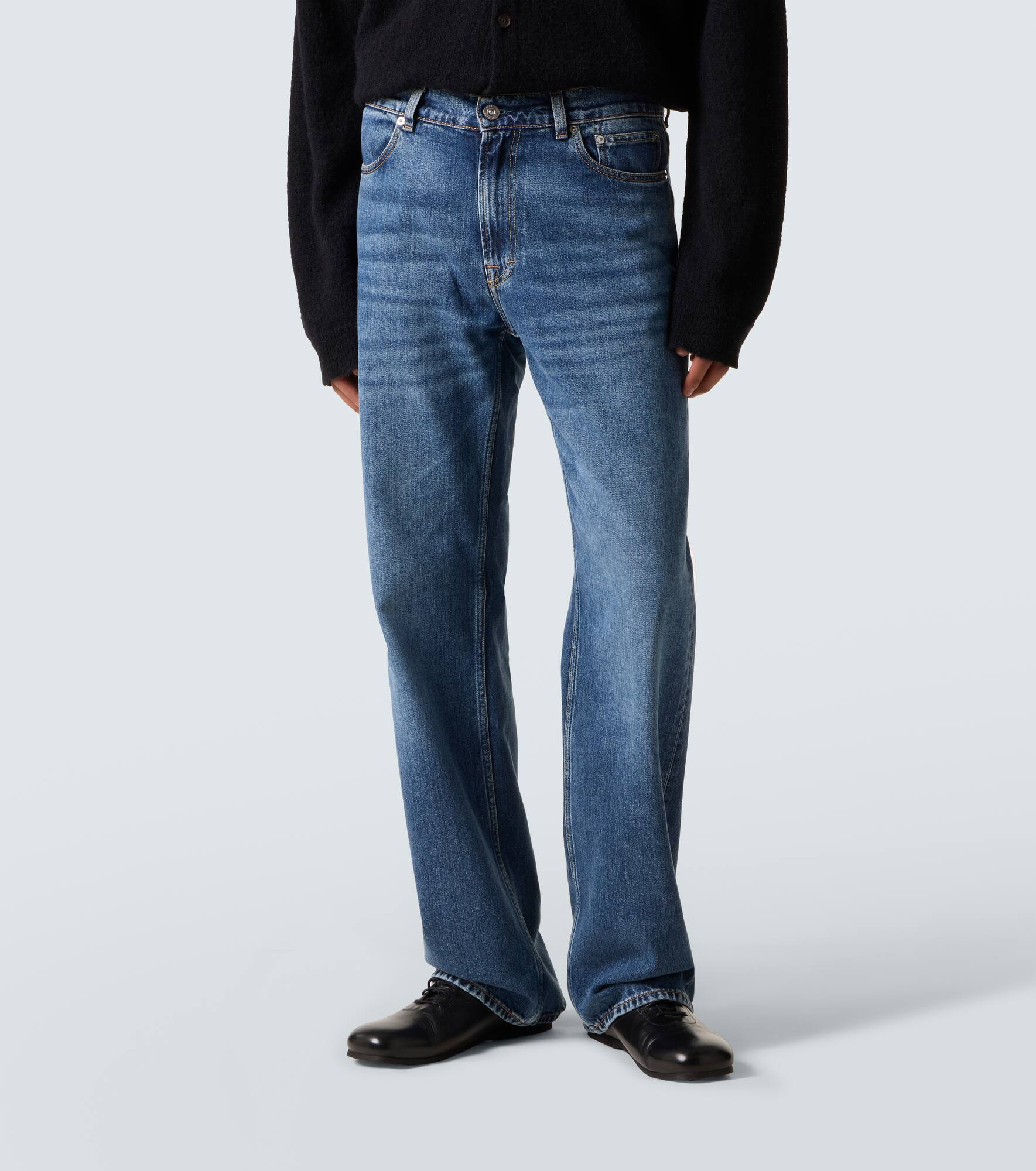 Mid-rise bootcut jeans - 3