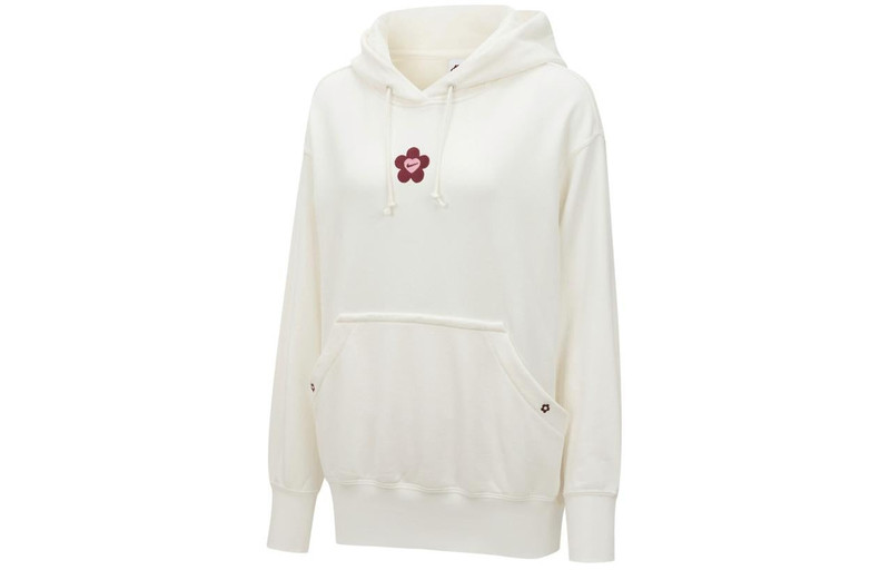 Nike (WMNS) Nike AS NSW VDAY FLC Hoodie GCEL 'White' HF1135-133 outlook