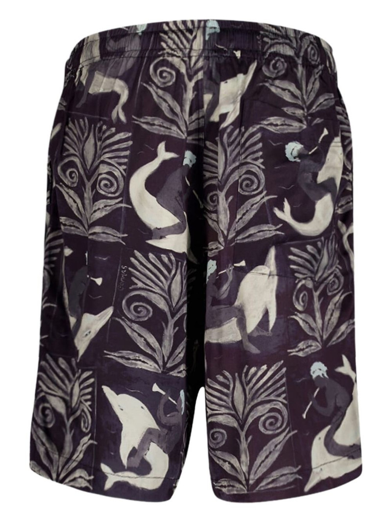COMMAS graphic-print shorts outlook