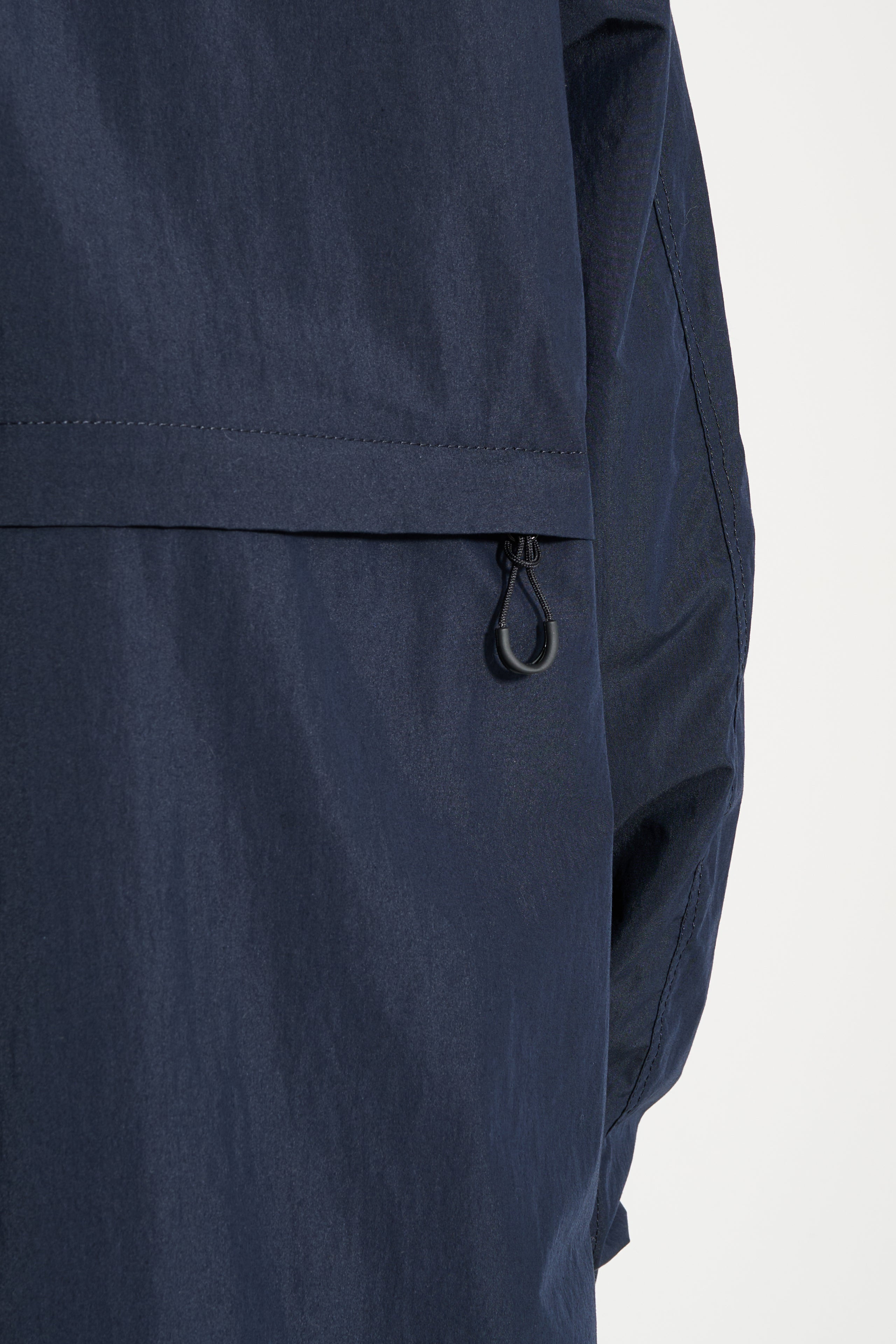 COMME DES GARÇONS HOMME TYPEWRITER COTTON MAC COAT NAVY - 6