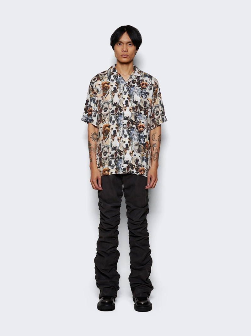 Martine Rose dog-print short-sleeve shirt outlook