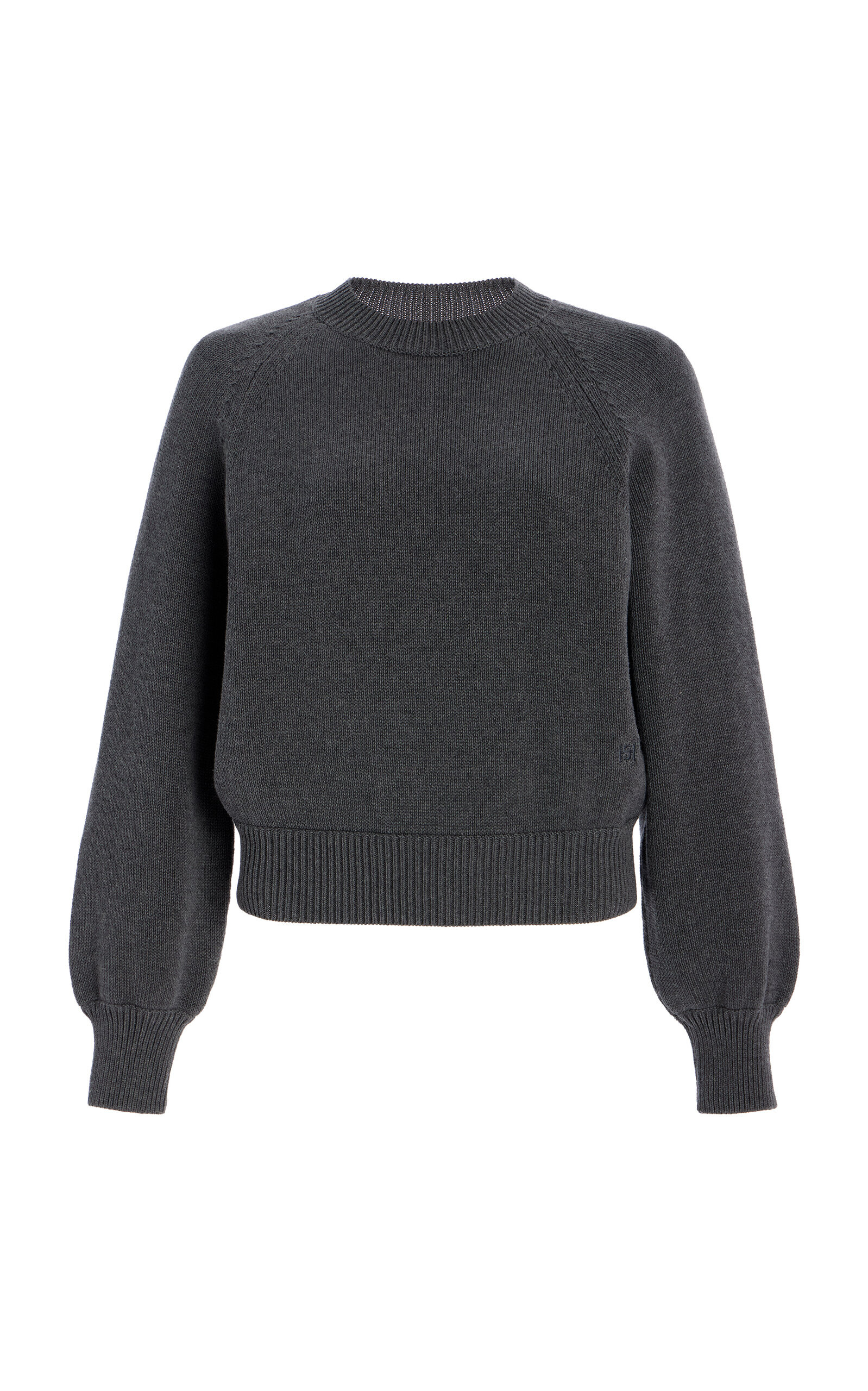 Lara Cotton Sweater grey - 1