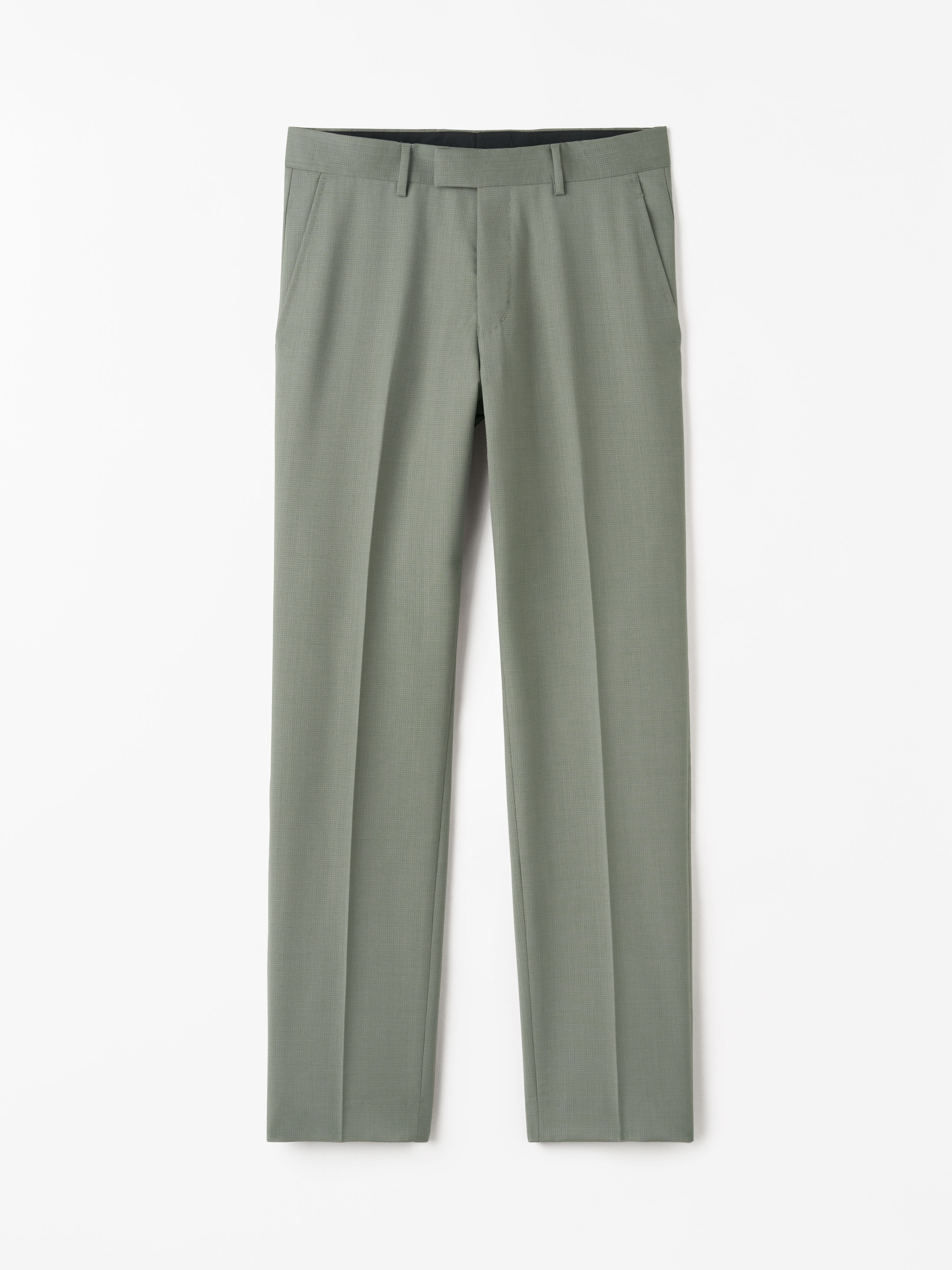 Tenuta Slim Fit Wool Trousers - 1